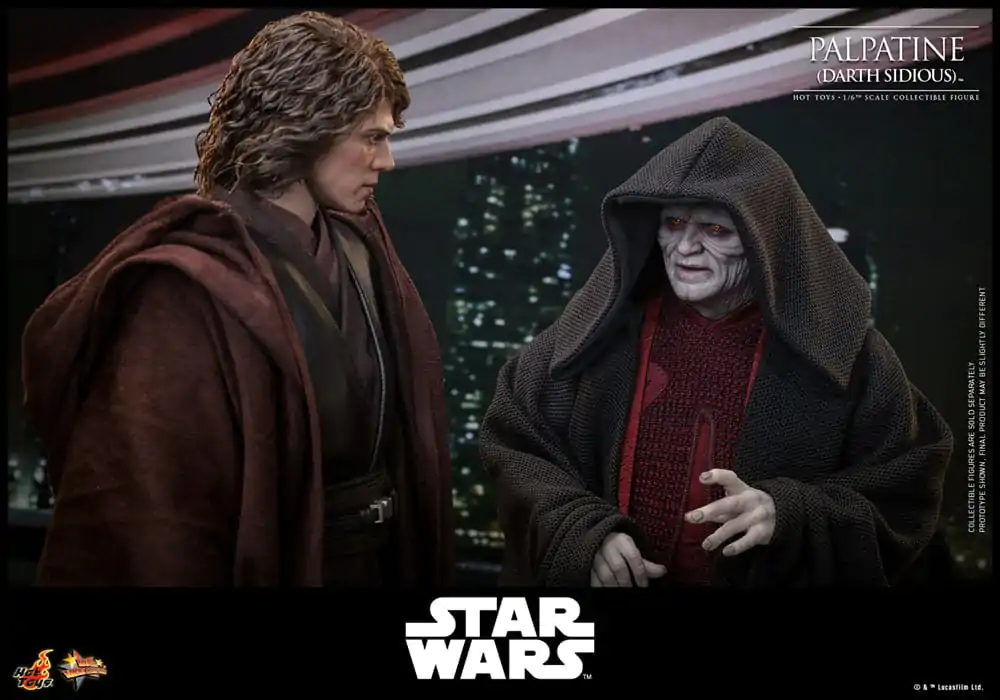 Star Wars: Epizóda III - Pomsta Sithov Akčná figúrka 1/6 Palpatine (Darth Sidious) 29 cm produktová fotografia