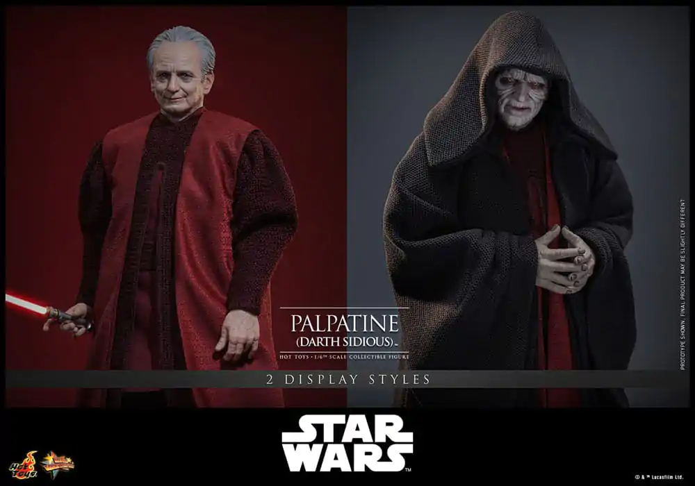 Star Wars: Epizóda III - Pomsta Sithov Akčná figúrka 1/6 Palpatine (Darth Sidious) 29 cm produktová fotografia