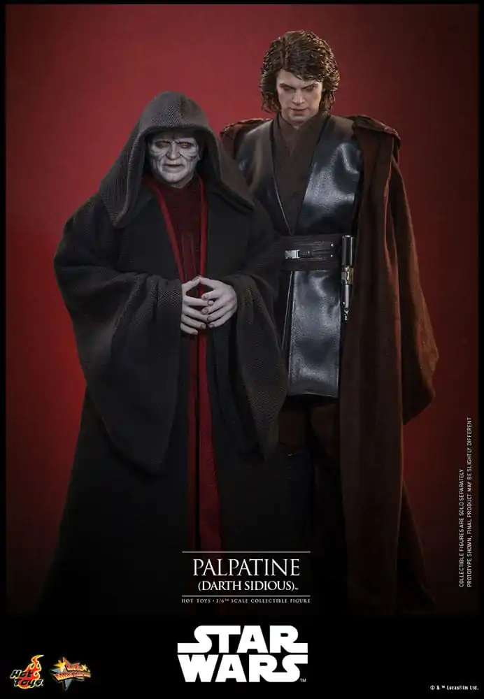 Star Wars: Epizóda III - Pomsta Sithov Akčná figúrka 1/6 Palpatine (Darth Sidious) 29 cm produktová fotografia