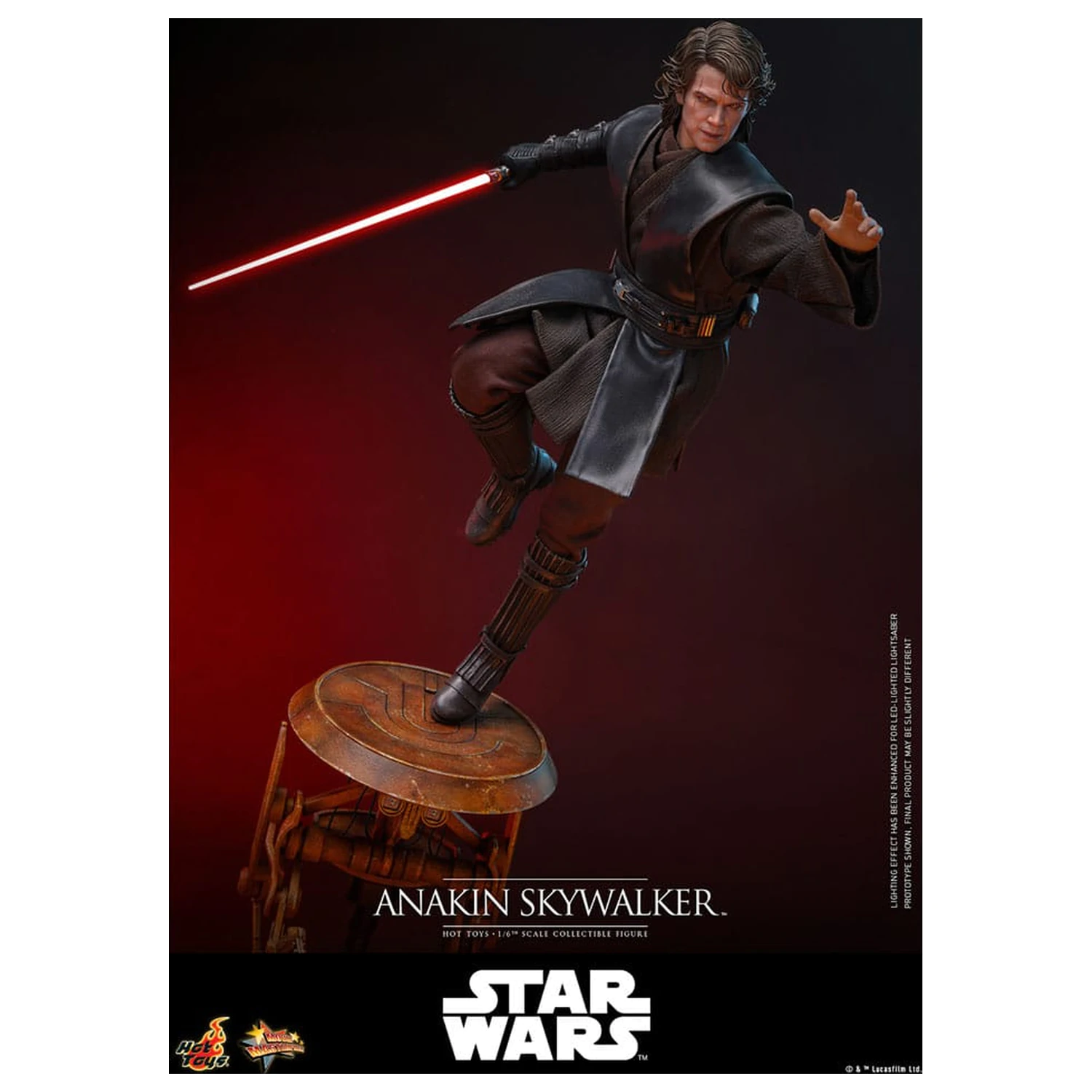Star Wars: Episode III - Revenge of the Sith Movie Masterpiece akčná figúrka 1/6 Anakin Skywalker 31 cm produktová fotografia