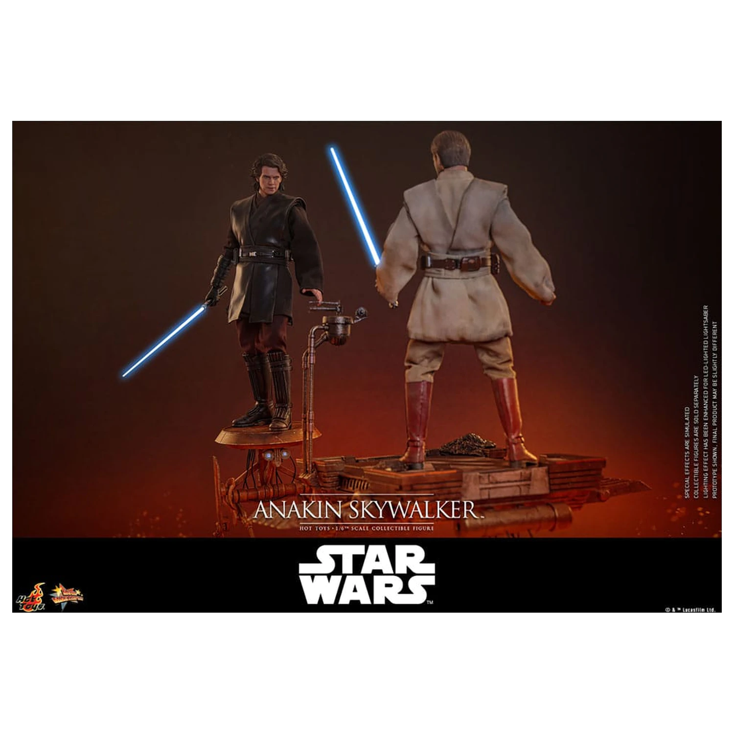 Star Wars: Episode III - Revenge of the Sith Movie Masterpiece akčná figúrka 1/6 Anakin Skywalker 31 cm produktová fotografia
