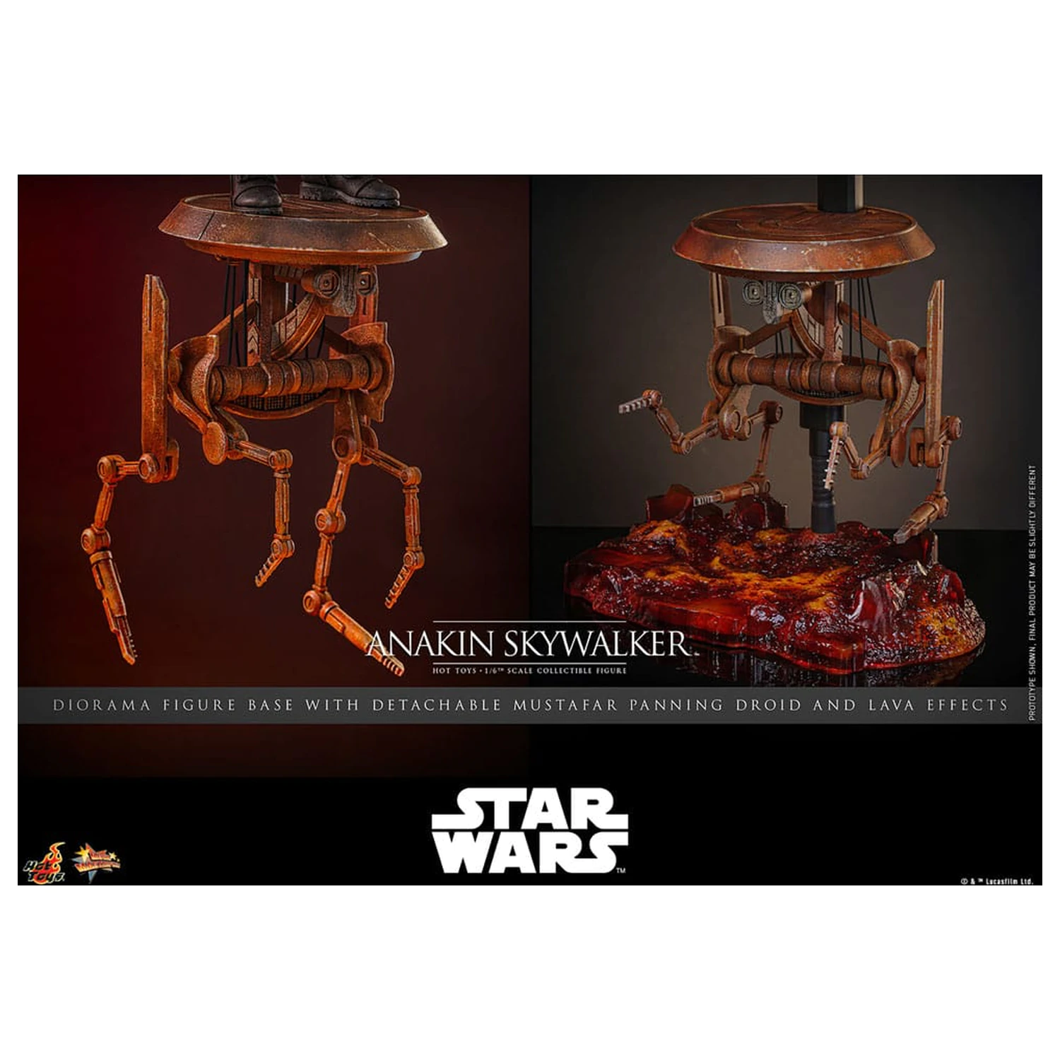 Star Wars: Episode III - Revenge of the Sith Movie Masterpiece akčná figúrka 1/6 Anakin Skywalker 31 cm produktová fotografia