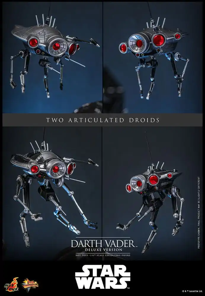 Star Wars: Epizóda III - Pomsta Sithov Movie Masterpiece akčná figúrka 1/6 Darth Vader (Deluxe verzia) 35 cm produktová fotografia