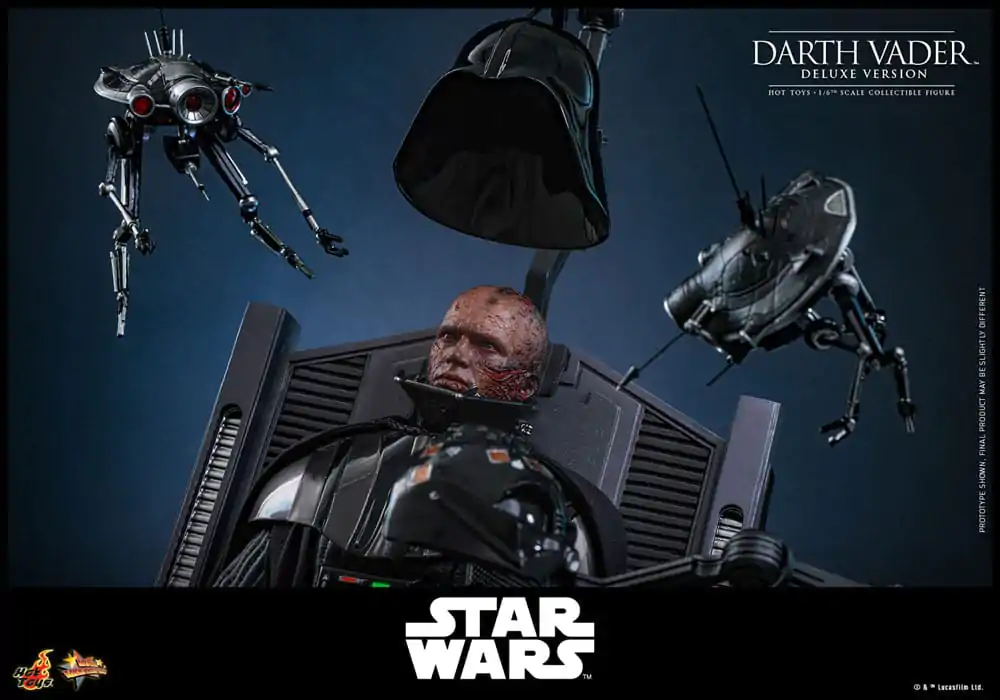 Star Wars: Epizóda III - Pomsta Sithov Movie Masterpiece akčná figúrka 1/6 Darth Vader (Deluxe verzia) 35 cm produktová fotografia