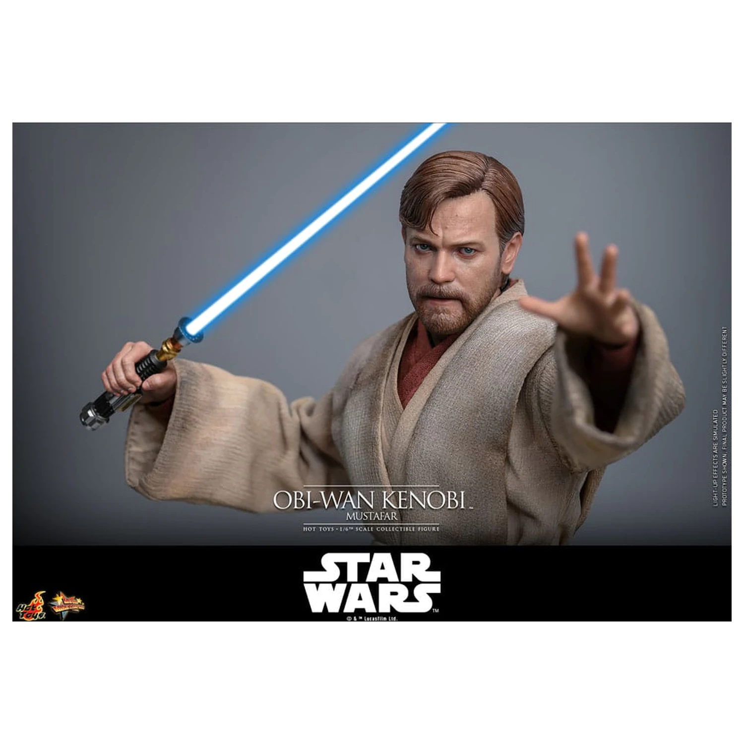 Star Wars: Episode III - Revenge of the Sith Movie Masterpiece akčná figúrka 1/6 Obi-Wan Kenobi (Mustafar) 31 cm produktová fotografia