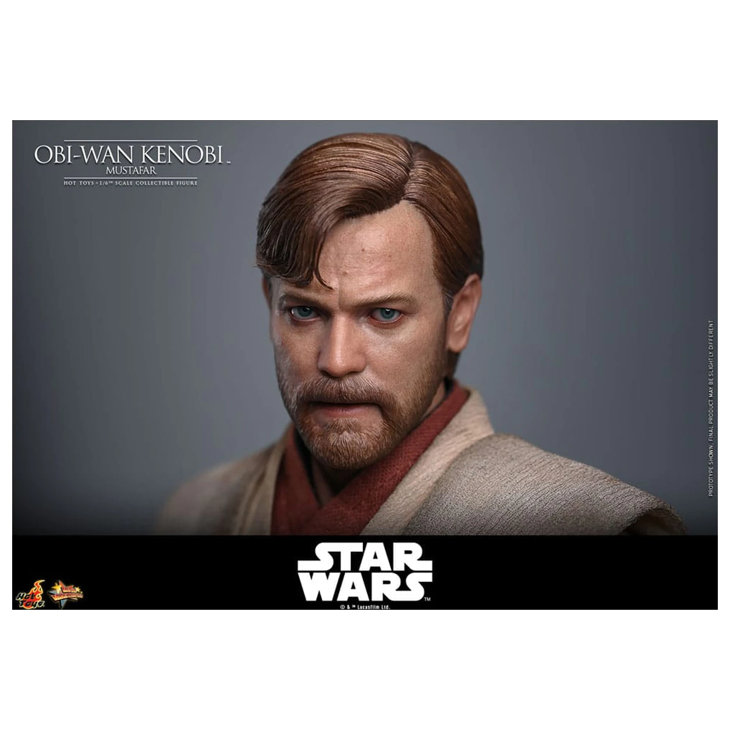 Star Wars: Episode III - Revenge of the Sith Movie Masterpiece akčná figúrka 1/6 Obi-Wan Kenobi (Mustafar) 31 cm produktová fotografia