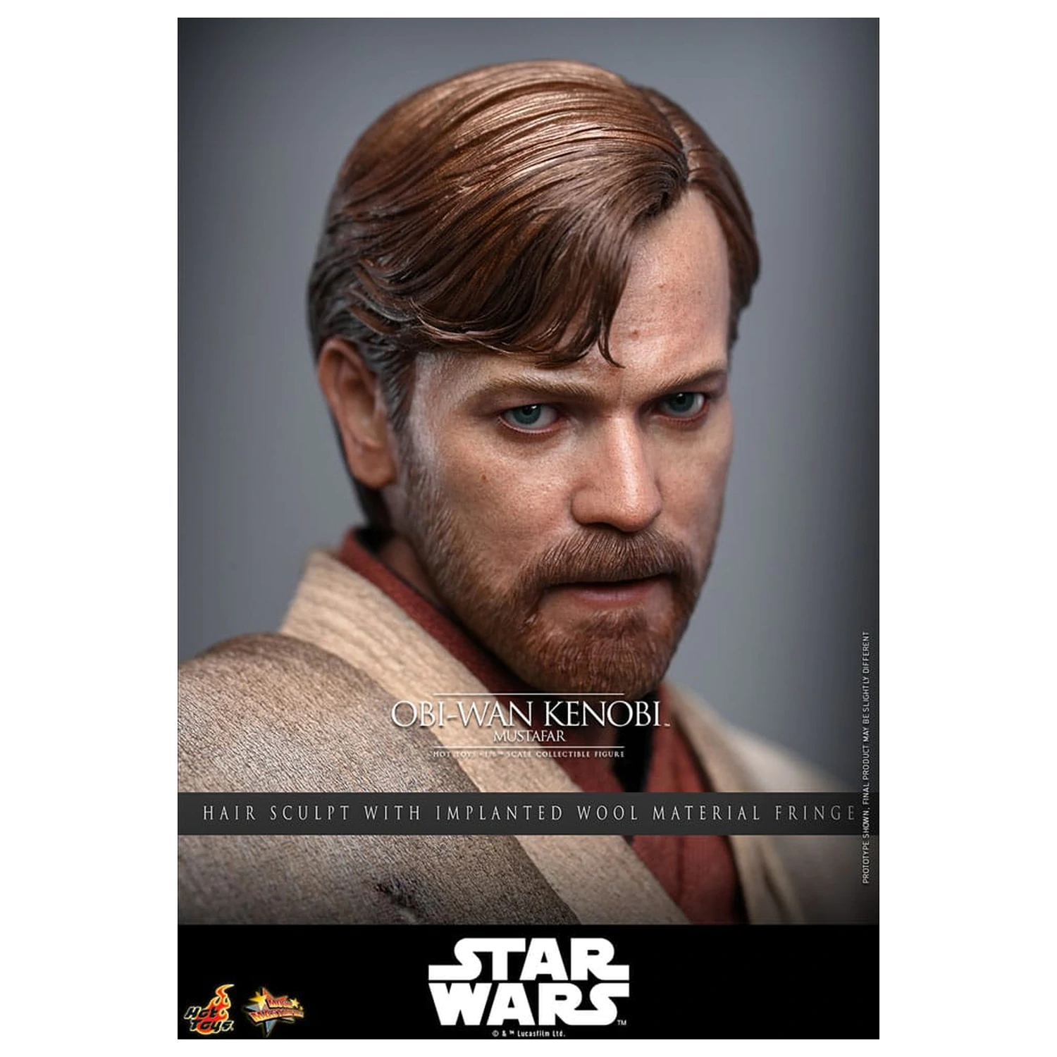 Star Wars: Episode III - Revenge of the Sith Movie Masterpiece akčná figúrka 1/6 Obi-Wan Kenobi (Mustafar) 31 cm produktová fotografia