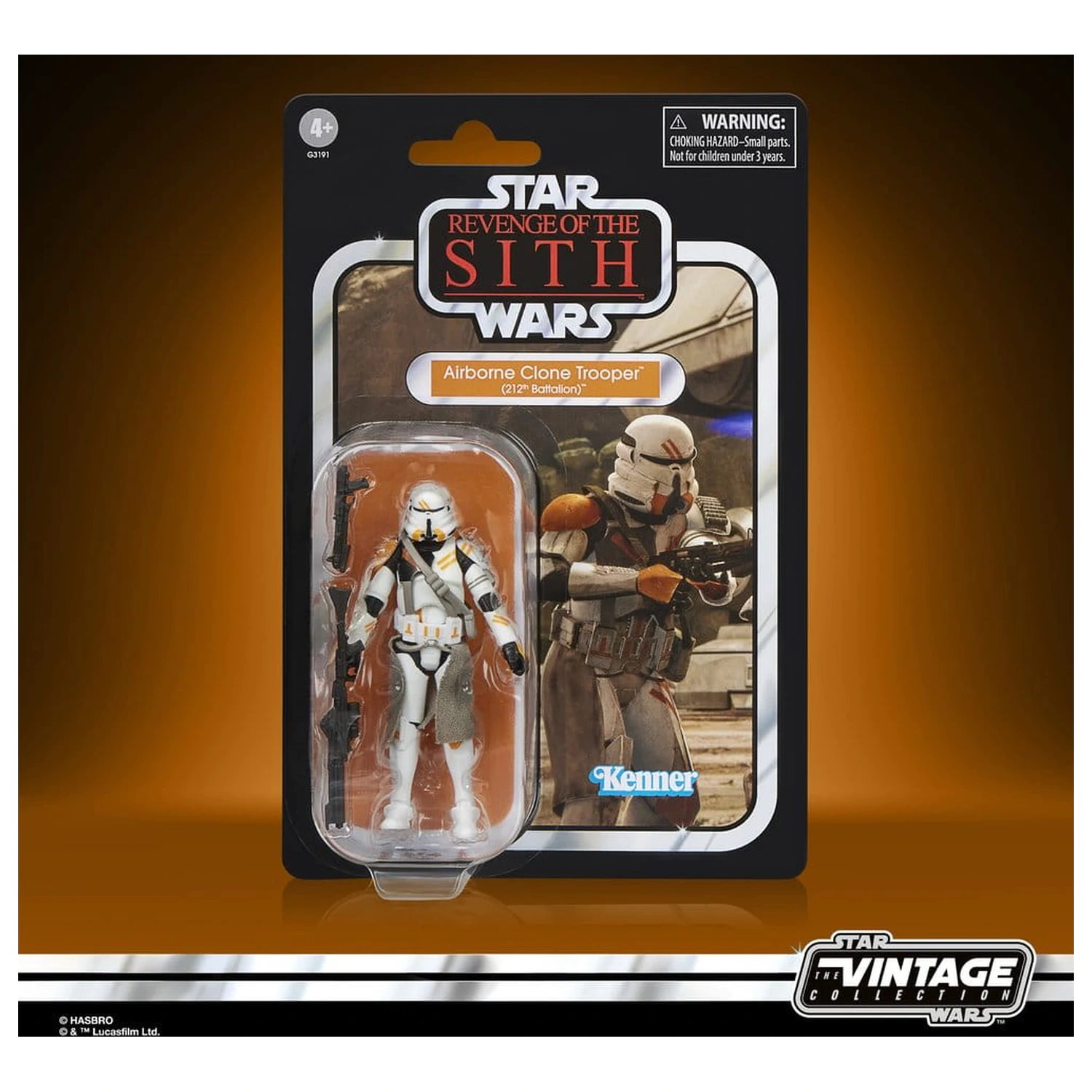 Star Wars Episode III Vintage Collection sada 2 akčných figúrok Obi-Wan Kenobi & Airborne Clone Trooper 10 cm produktová fotografia