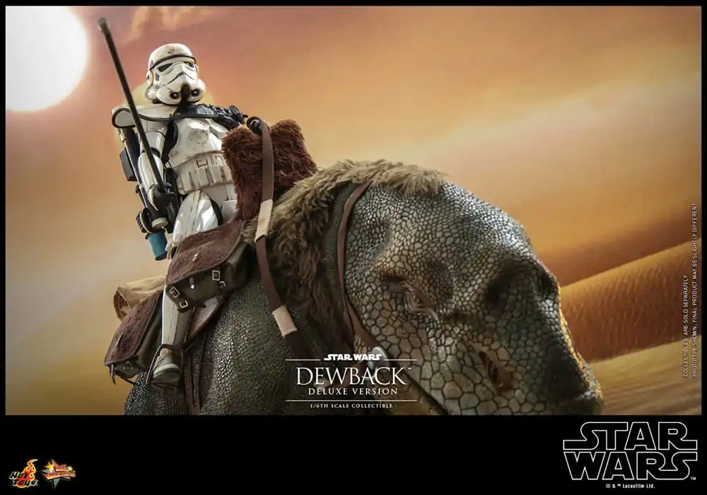 Star Wars: Epizóda IV Akčná figúrka 1/6 Dewback Deluxe verzia 37 cm produktová fotografia