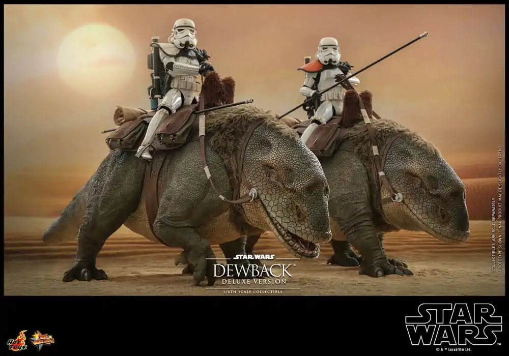Star Wars: Epizóda IV Akčná figúrka 1/6 Dewback Deluxe verzia 37 cm produktová fotografia