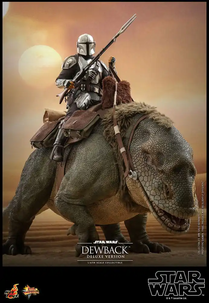 Star Wars: Epizóda IV Akčná figúrka 1/6 Dewback Deluxe verzia 37 cm produktová fotografia