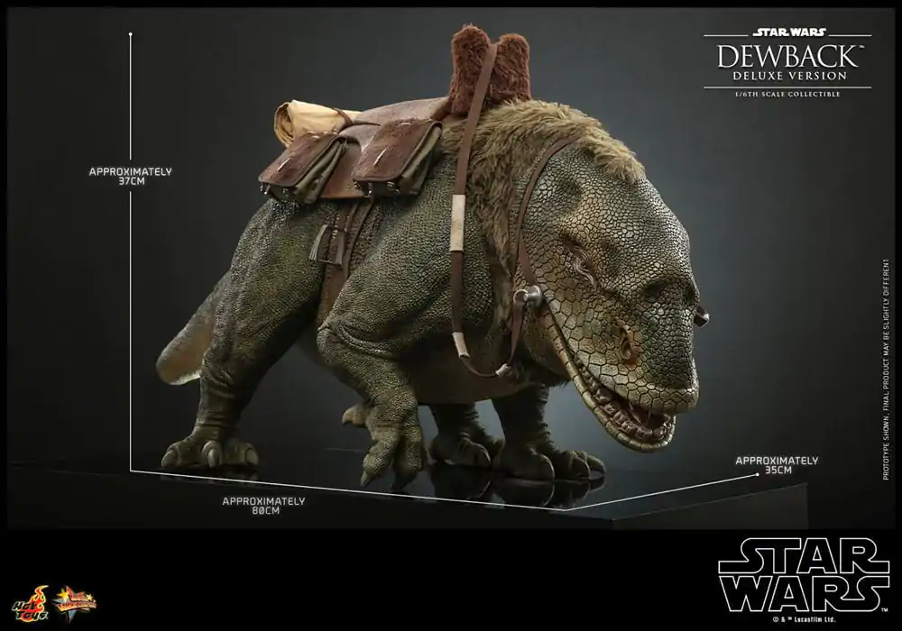 Star Wars: Epizóda IV Akčná figúrka 1/6 Dewback Deluxe verzia 37 cm produktová fotografia