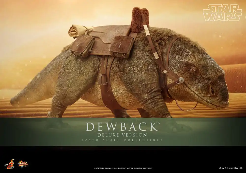Star Wars: Epizóda IV Akčná figúrka 1/6 Dewback Deluxe verzia 37 cm produktová fotografia
