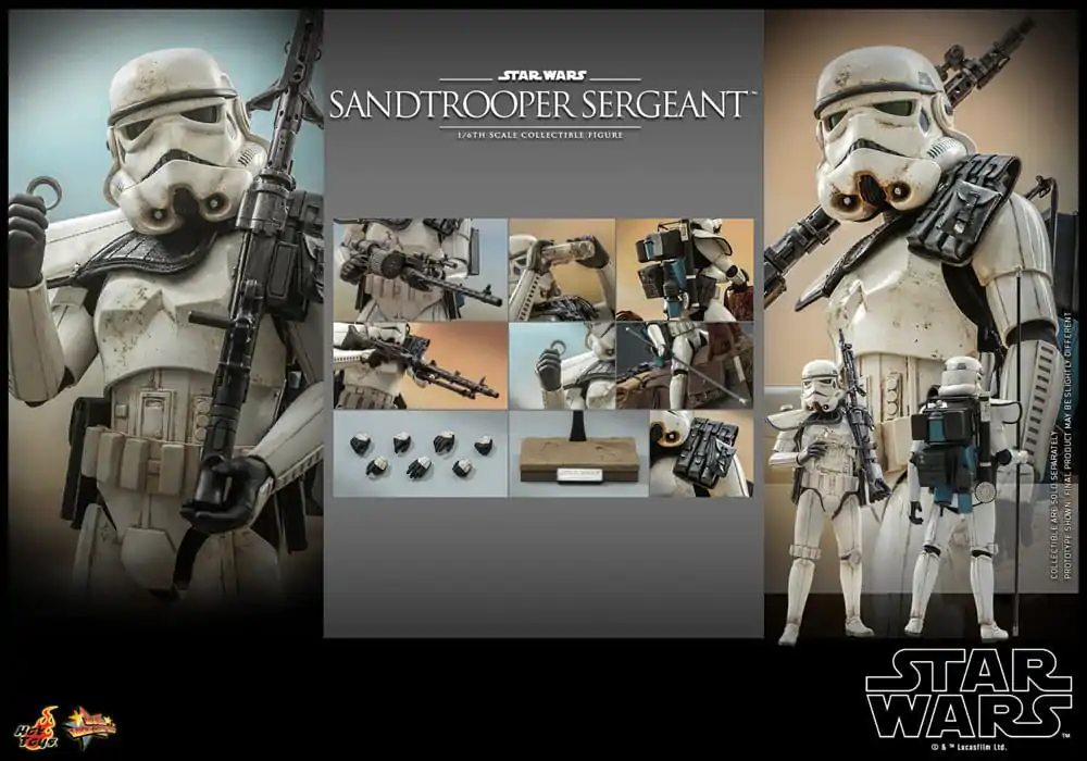 Star Wars: Epizóda IV Akčná figúrka 1/6 Sandtrooper Sergeant 30 cm produktová fotografia