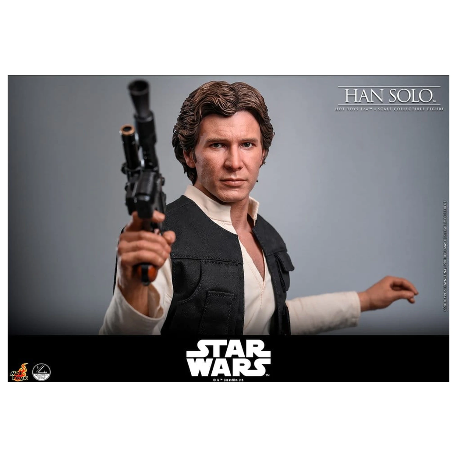 Star Wars Episode IV akčná figúrka 1/4 Han Solo 46 cm produktová fotografia