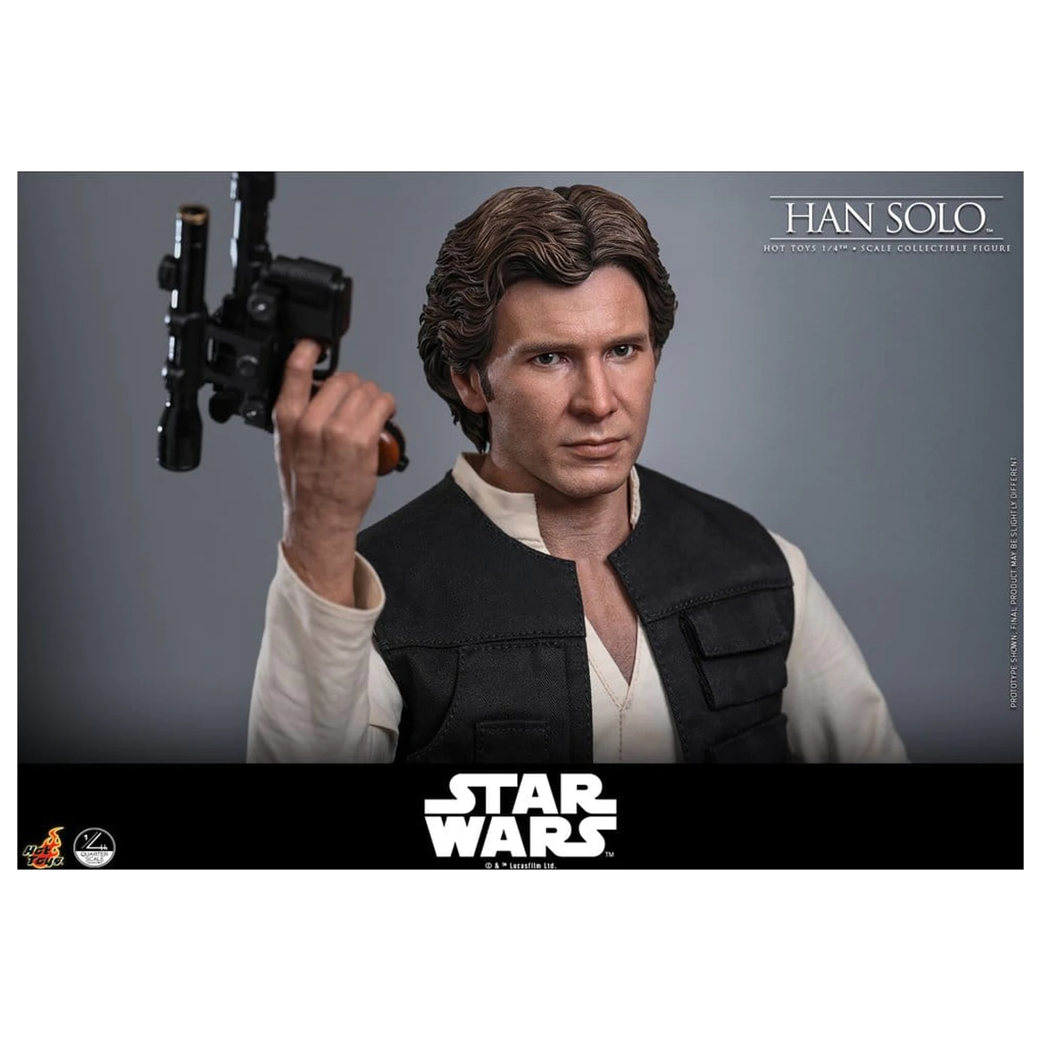 Star Wars Episode IV akčná figúrka 1/4 Han Solo 46 cm produktová fotografia