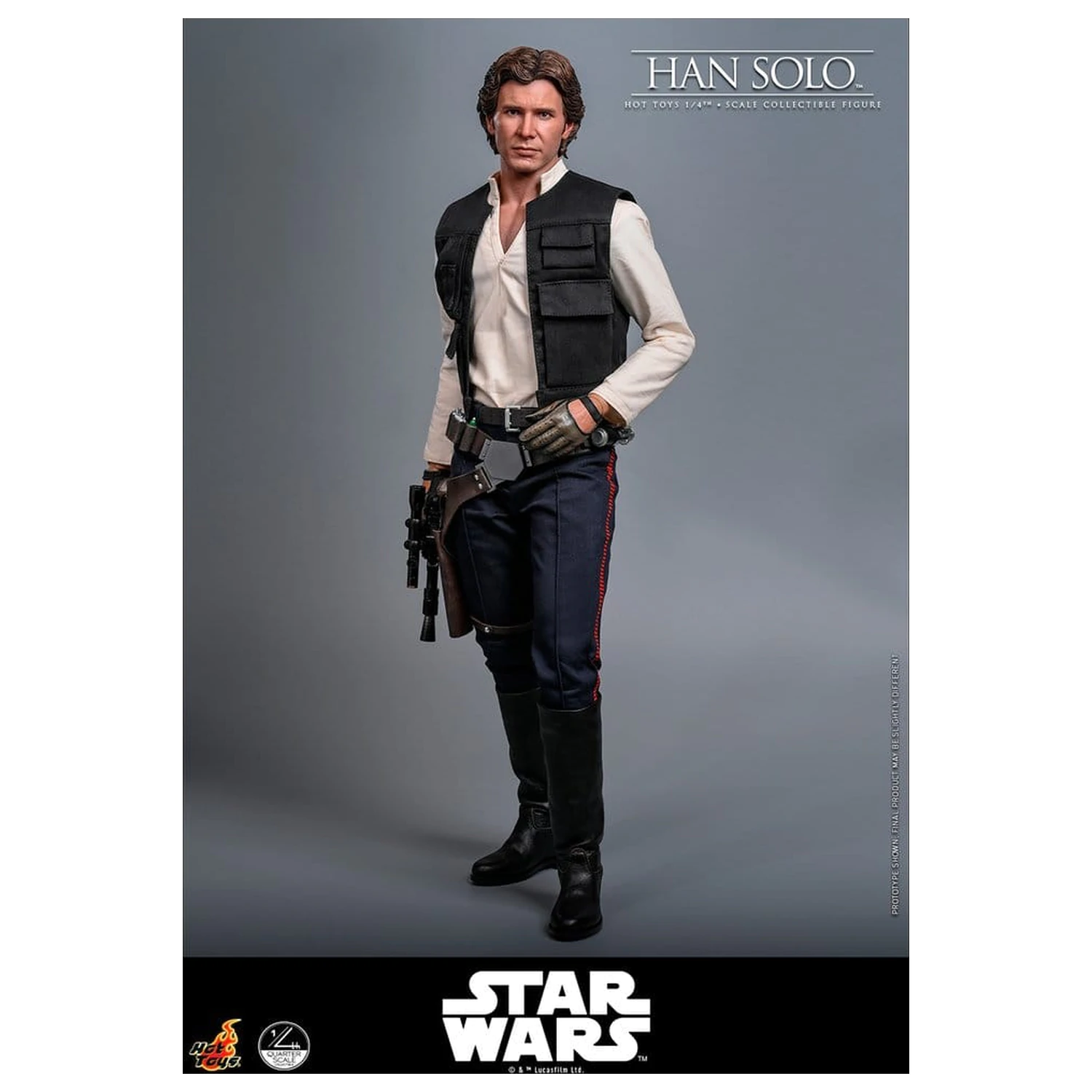 Star Wars Episode IV akčná figúrka 1/4 Han Solo 46 cm produktová fotografia