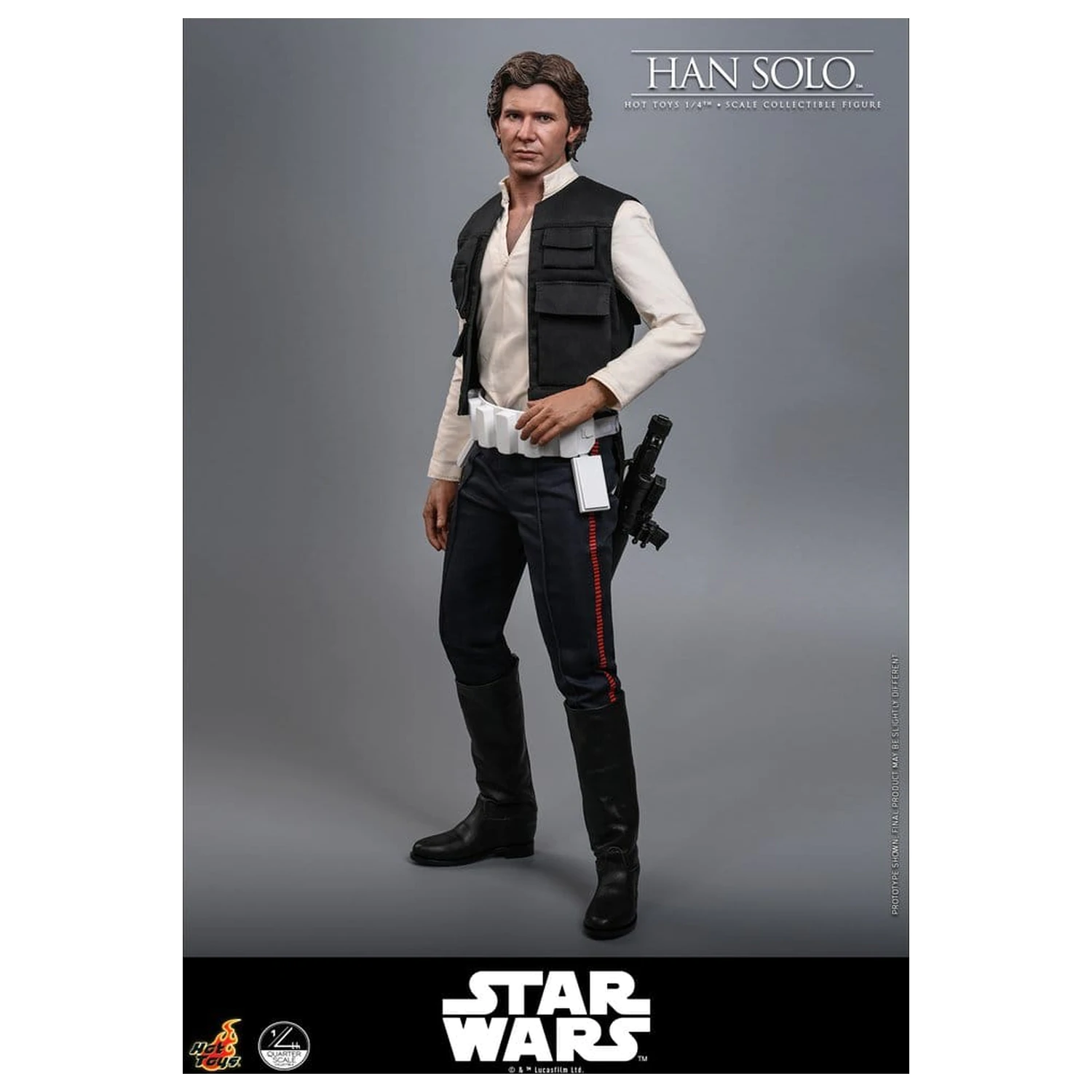 Star Wars Episode IV akčná figúrka 1/4 Han Solo 46 cm produktová fotografia