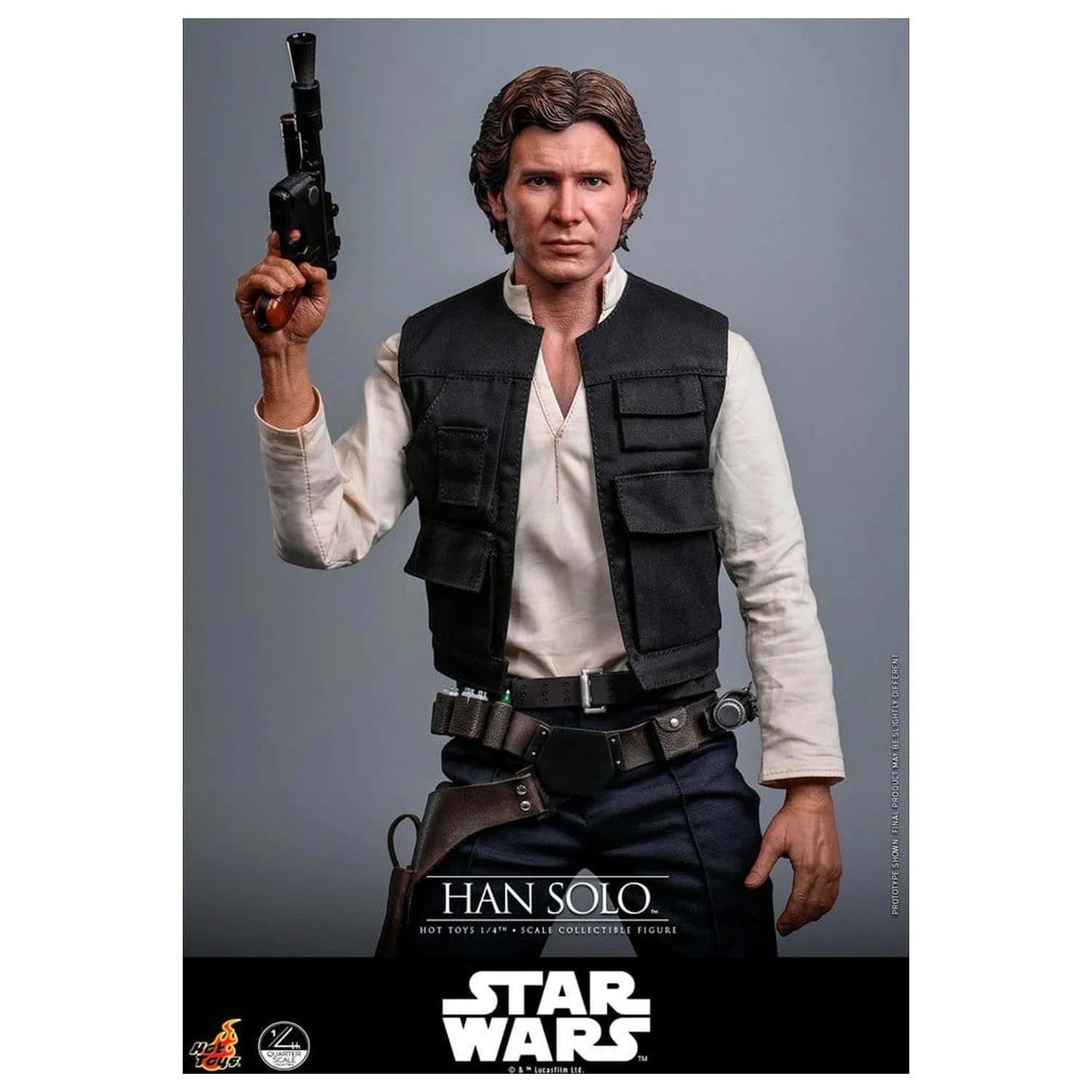 Star Wars Episode IV akčná figúrka 1/4 Han Solo 46 cm produktová fotografia
