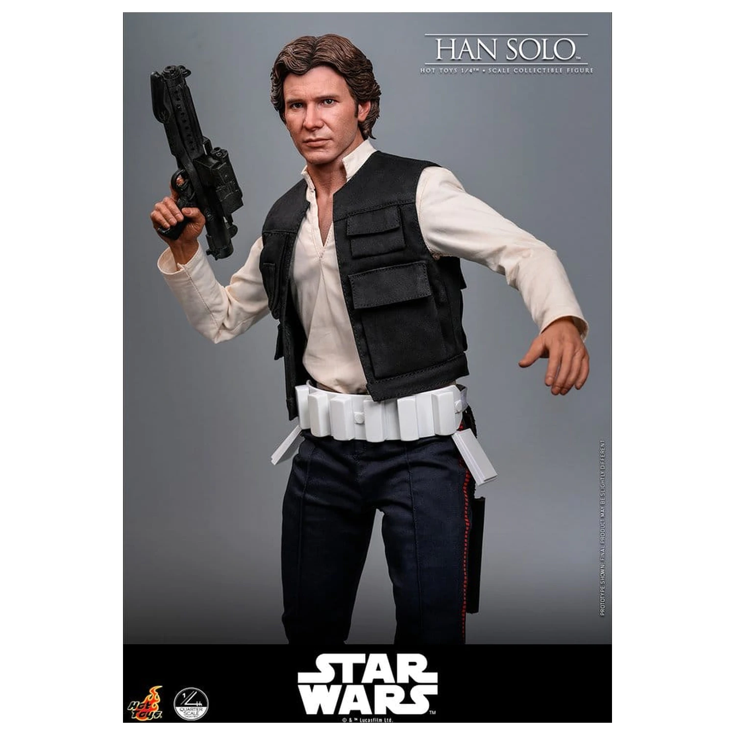 Star Wars Episode IV akčná figúrka 1/4 Han Solo 46 cm produktová fotografia