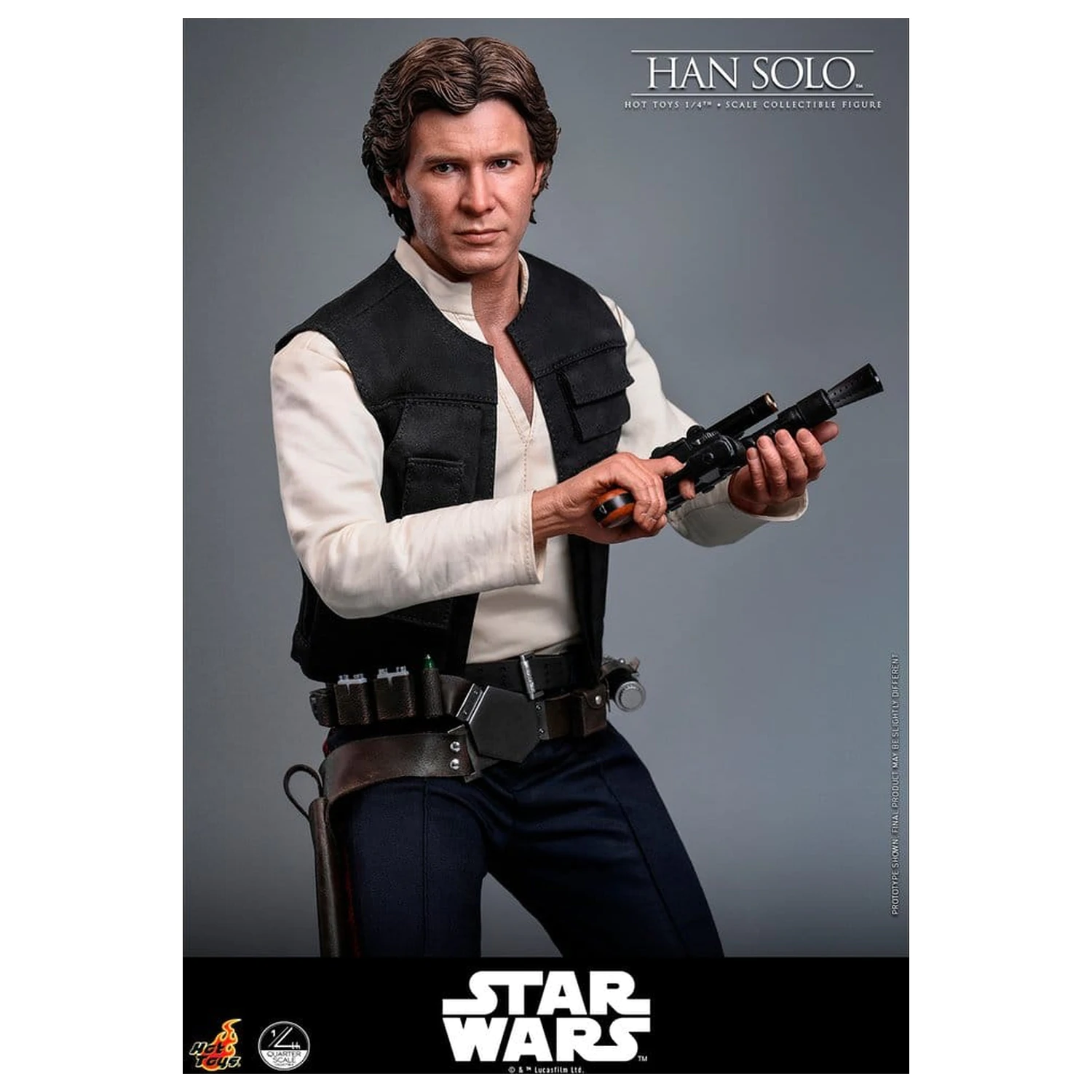 Star Wars Episode IV akčná figúrka 1/4 Han Solo 46 cm produktová fotografia