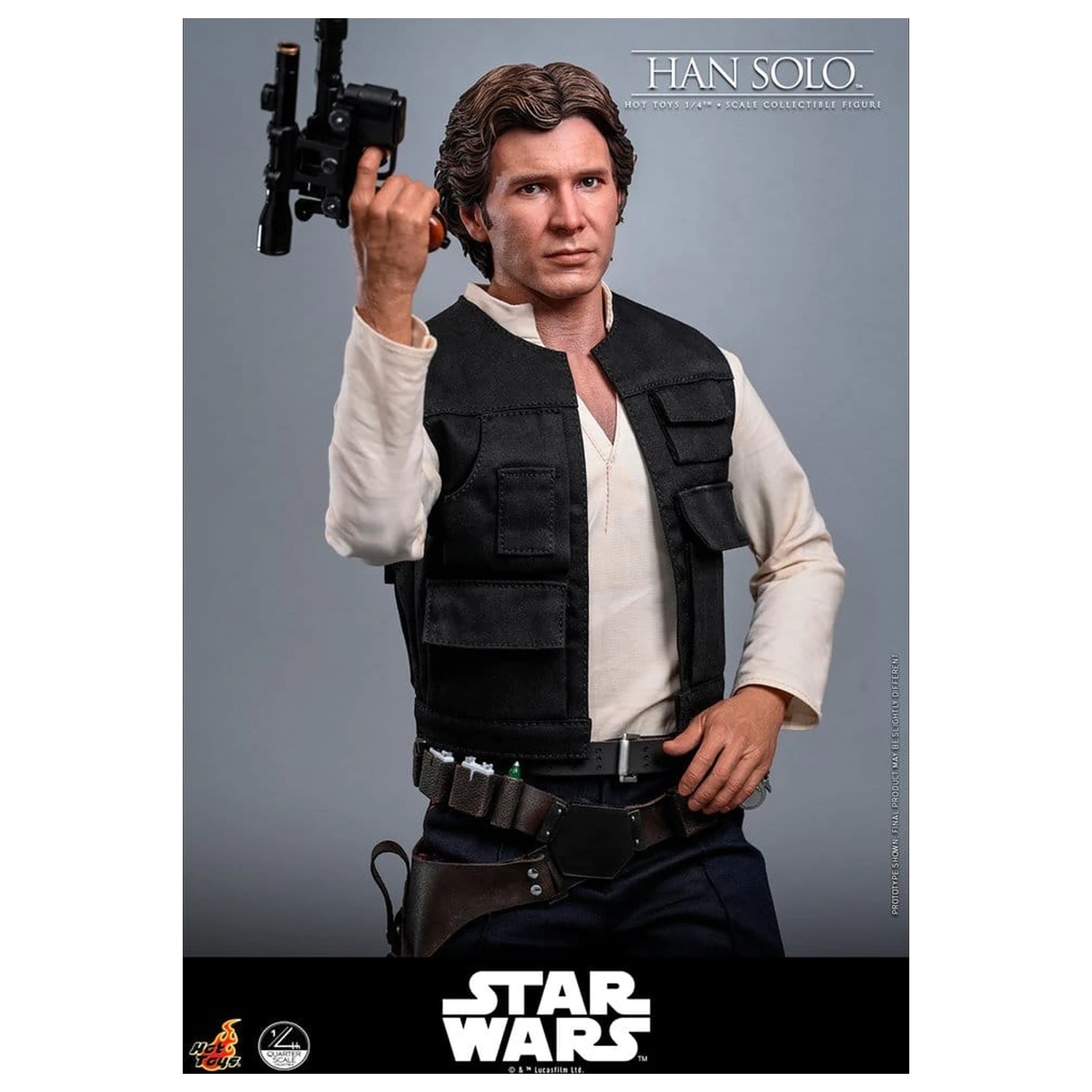Star Wars Episode IV akčná figúrka 1/4 Han Solo 46 cm produktová fotografia