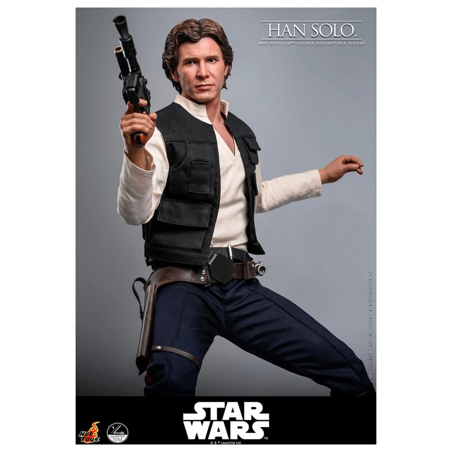Star Wars Episode IV akčná figúrka 1/4 Han Solo 46 cm produktová fotografia
