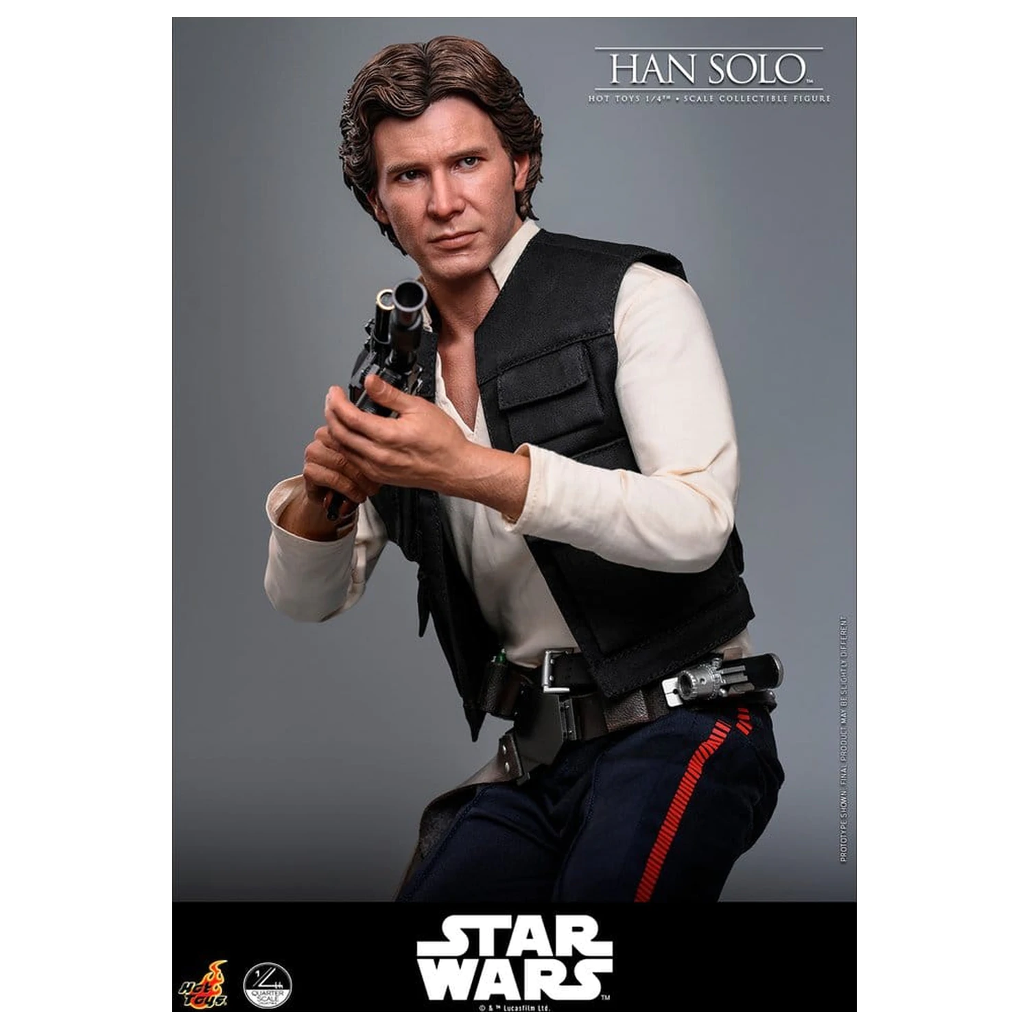Star Wars Episode IV akčná figúrka 1/4 Han Solo 46 cm produktová fotografia