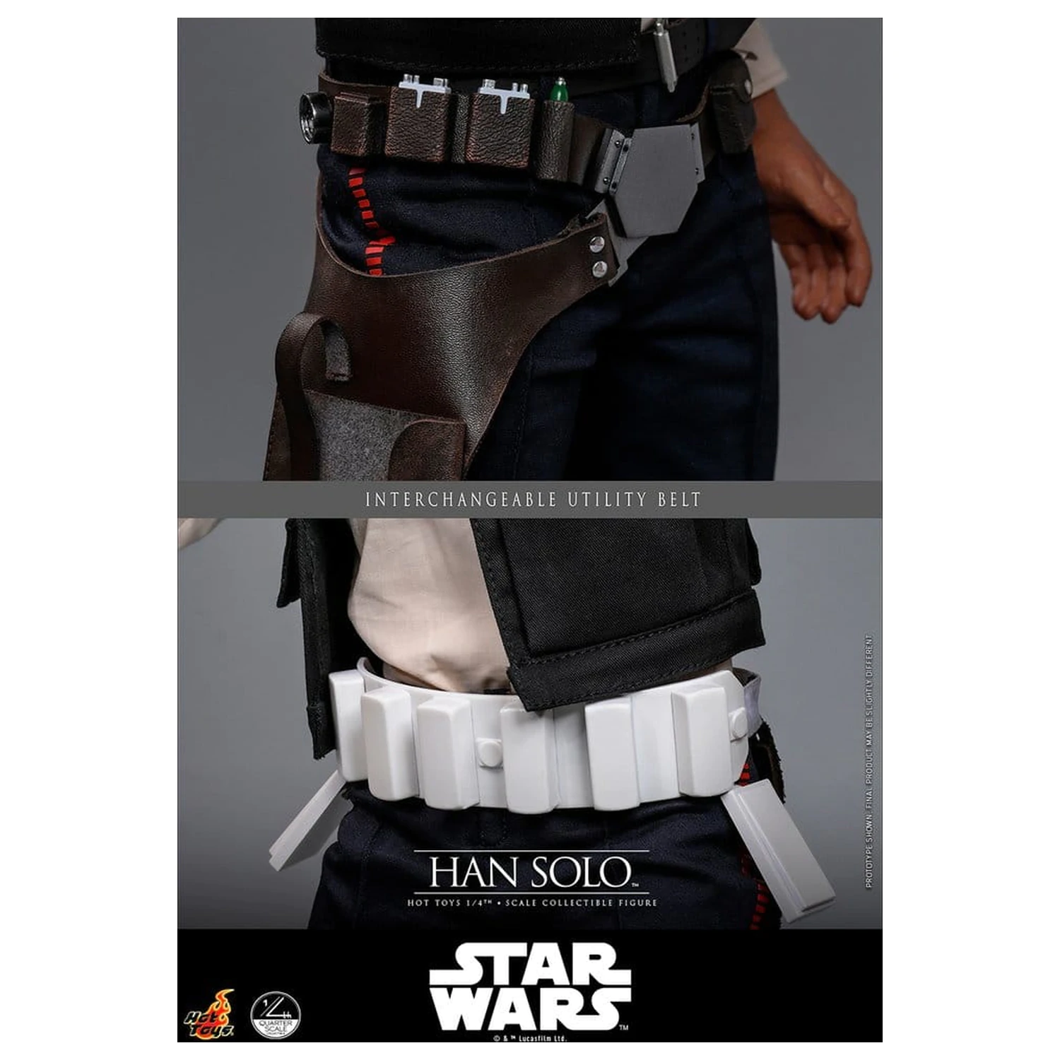 Star Wars Episode IV akčná figúrka 1/4 Han Solo 46 cm produktová fotografia