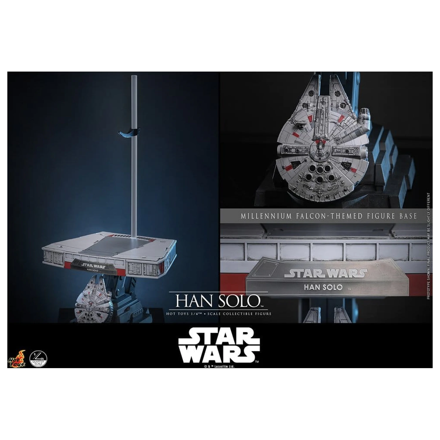 Star Wars Episode IV akčná figúrka 1/4 Han Solo 46 cm produktová fotografia