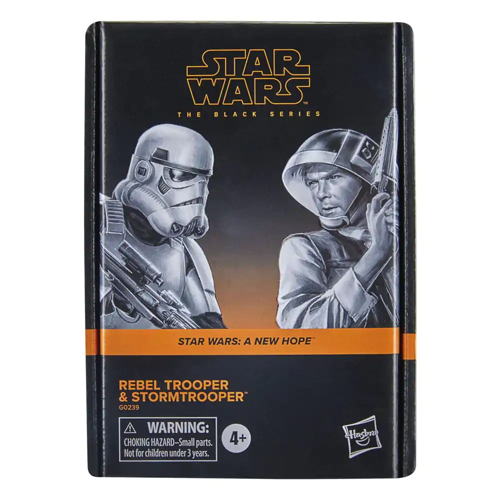 Star Wars Epizóda IV Black Series Akčné figúrky 2-Pack Rebel Trooper & Stormtrooper 15 cm produktová fotografia