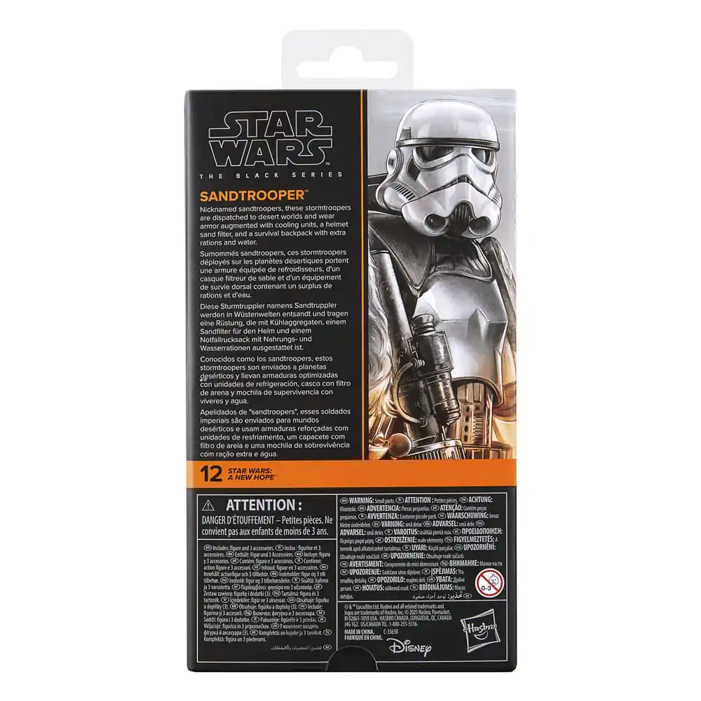 Star Wars Episode IV Black Series akčná figúrka Sandtrooper 15 cm produktová fotografia