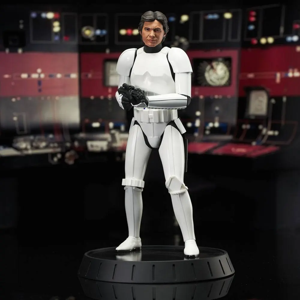 Star Wars Episode IV Milestones socha 1/6 Han Solo (Stormtrooper Disguise) exkluzívna edícia k 40. výročiu 30 cm produktová fotografia