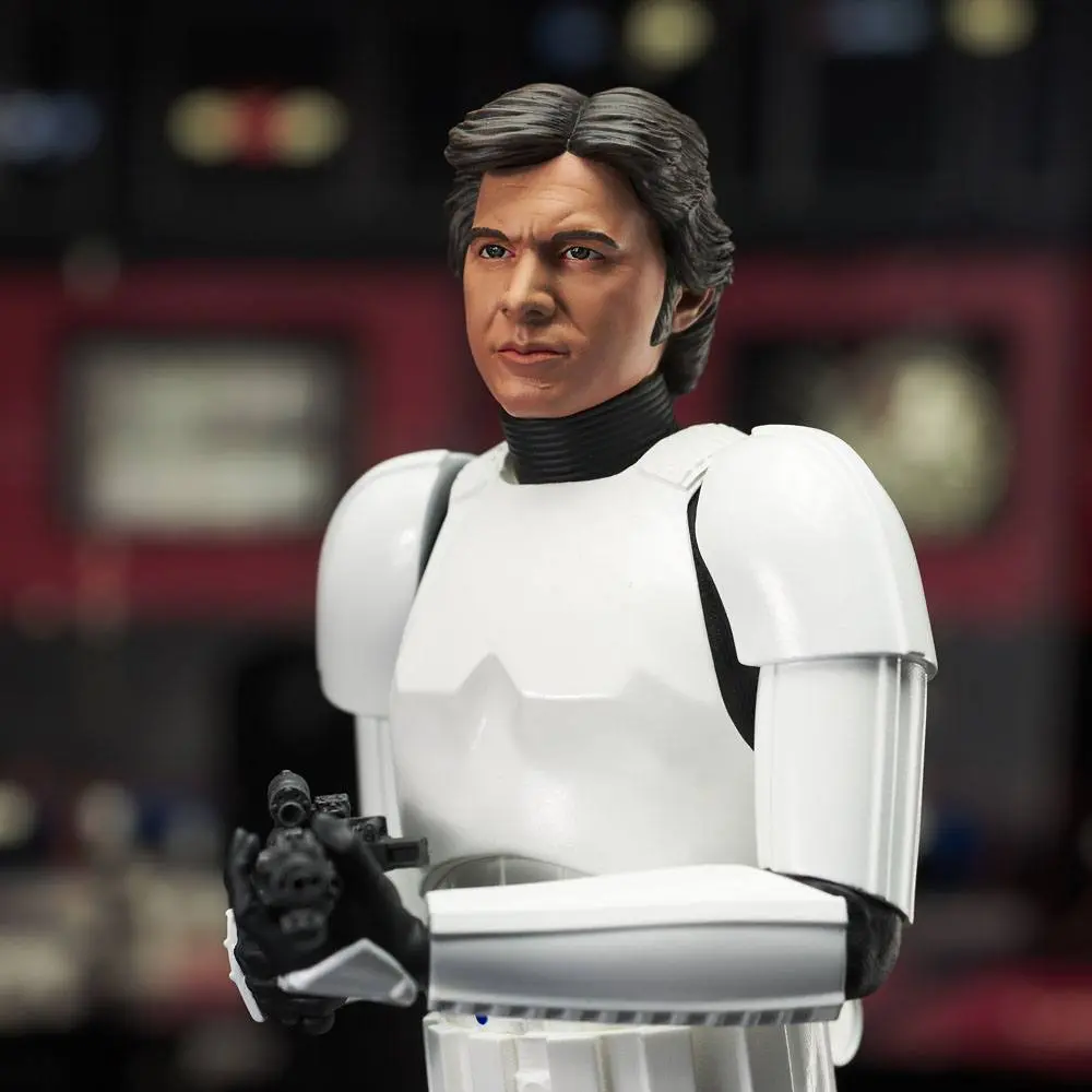 Star Wars Episode IV Milestones socha 1/6 Han Solo (Stormtrooper Disguise) exkluzívna edícia k 40. výročiu 30 cm produktová fotografia