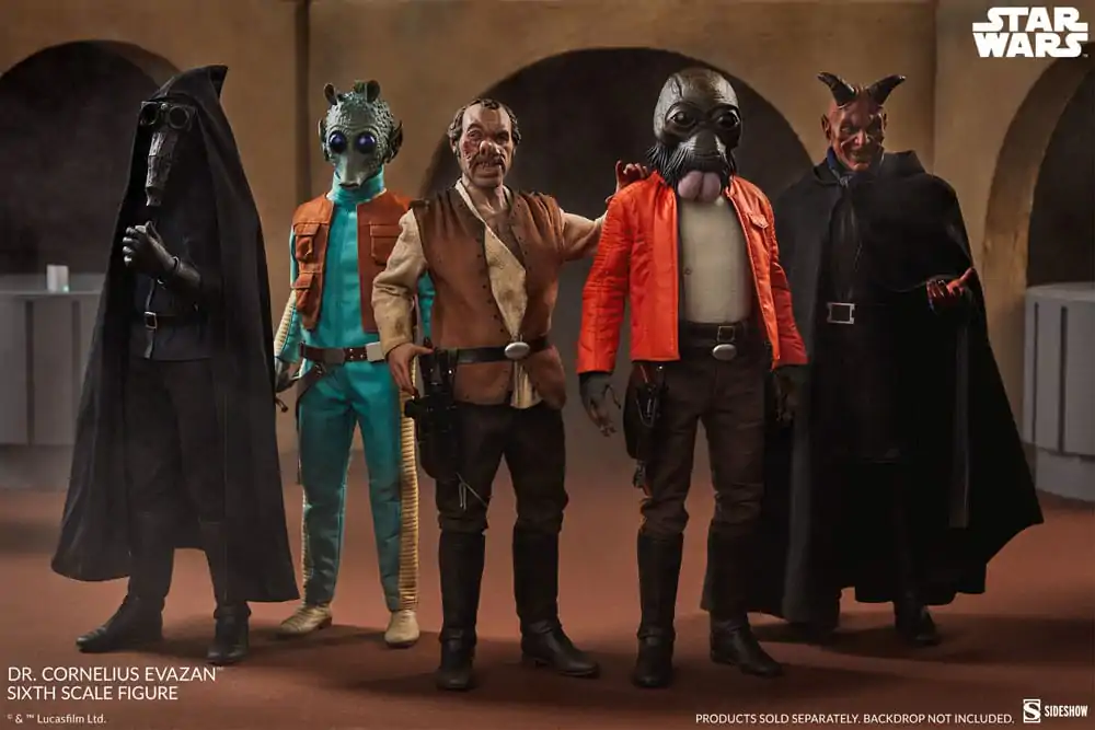 Star Wars Episode IV Scum & Villainy Akčná figúrka 1/6 Doctor Cornelius Evazan 30 cm produktová fotografia