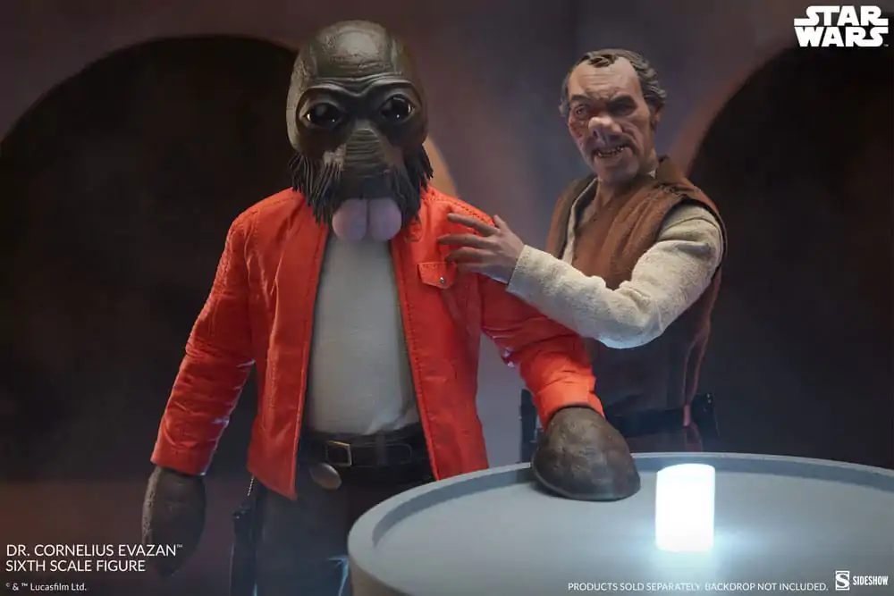 Star Wars Episode IV Scum & Villainy Akčná figúrka 1/6 Doctor Cornelius Evazan 30 cm produktová fotografia