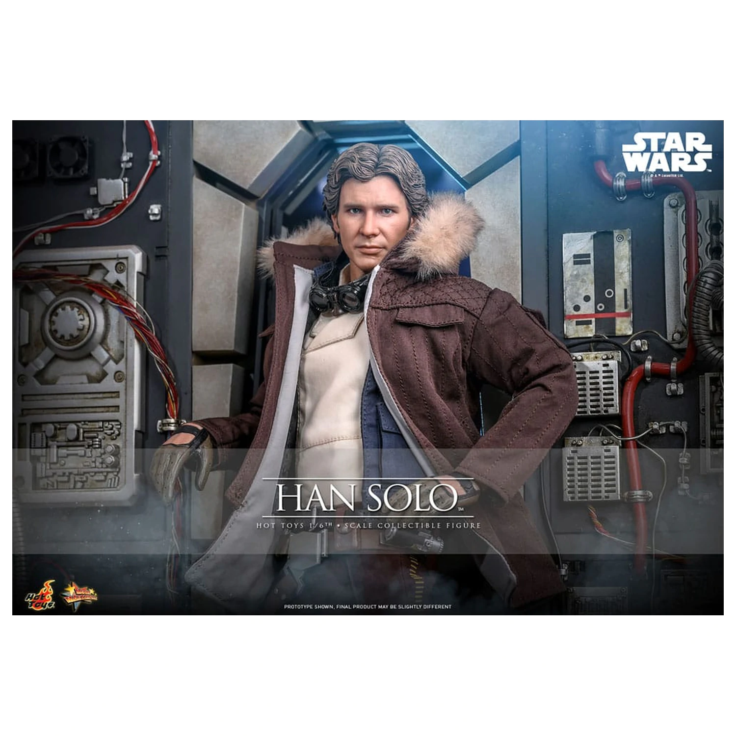 Star Wars Episode V Movie Masterpiece akčná figúrka 1/6 Han Solo 31 cm produktová fotografia