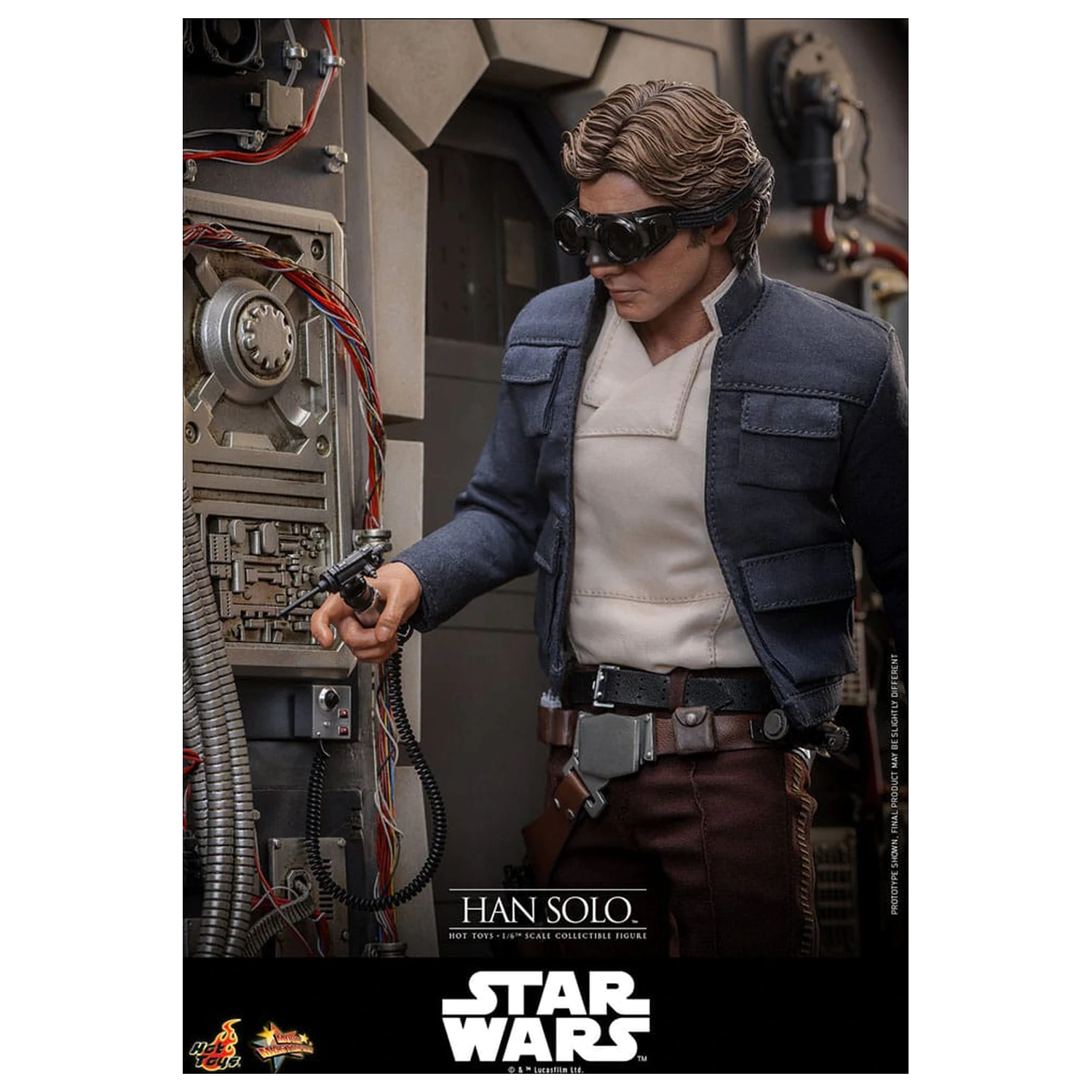 Star Wars Episode V Movie Masterpiece akčná figúrka 1/6 Han Solo 31 cm produktová fotografia