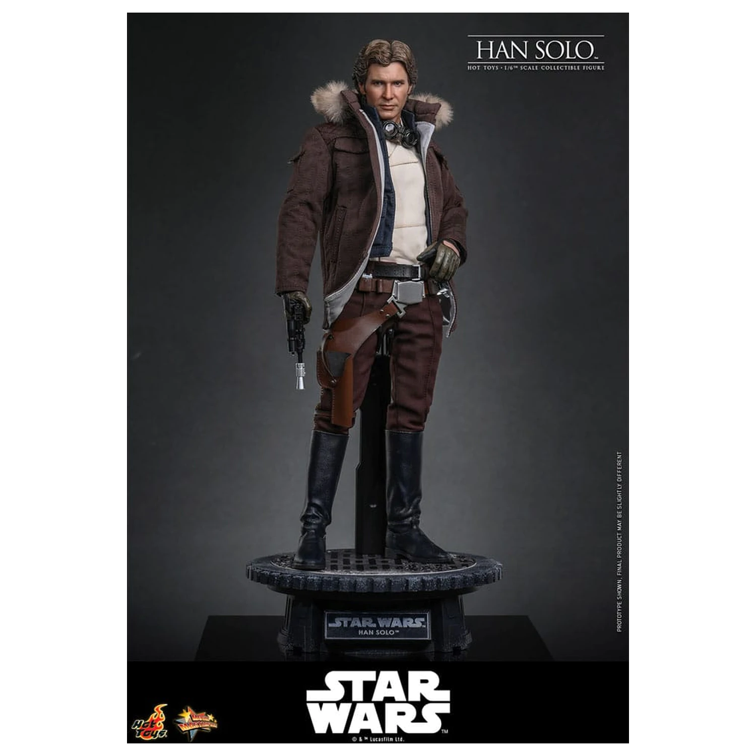 Star Wars Episode V Movie Masterpiece akčná figúrka 1/6 Han Solo 31 cm produktová fotografia
