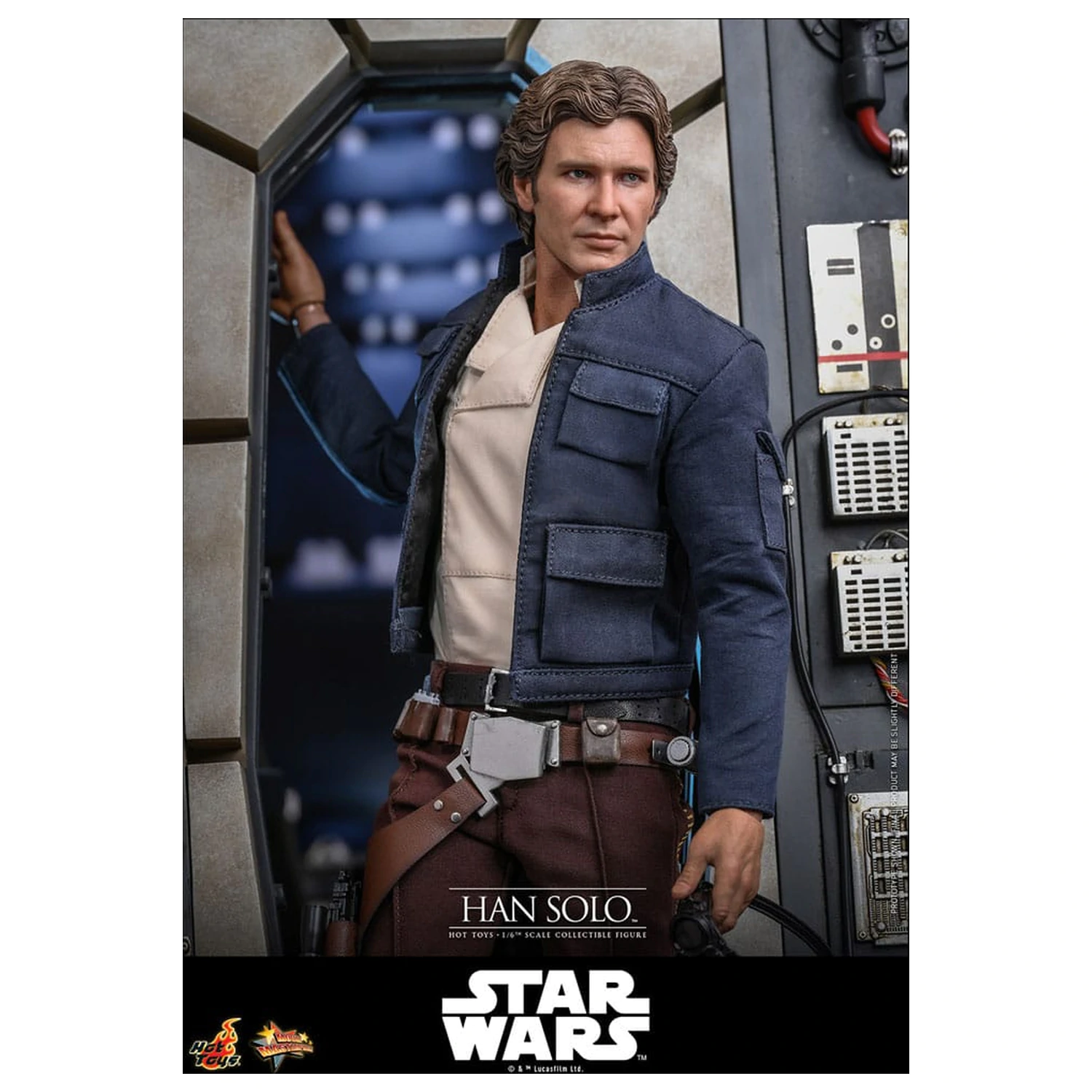 Star Wars Episode V Movie Masterpiece akčná figúrka 1/6 Han Solo 31 cm produktová fotografia