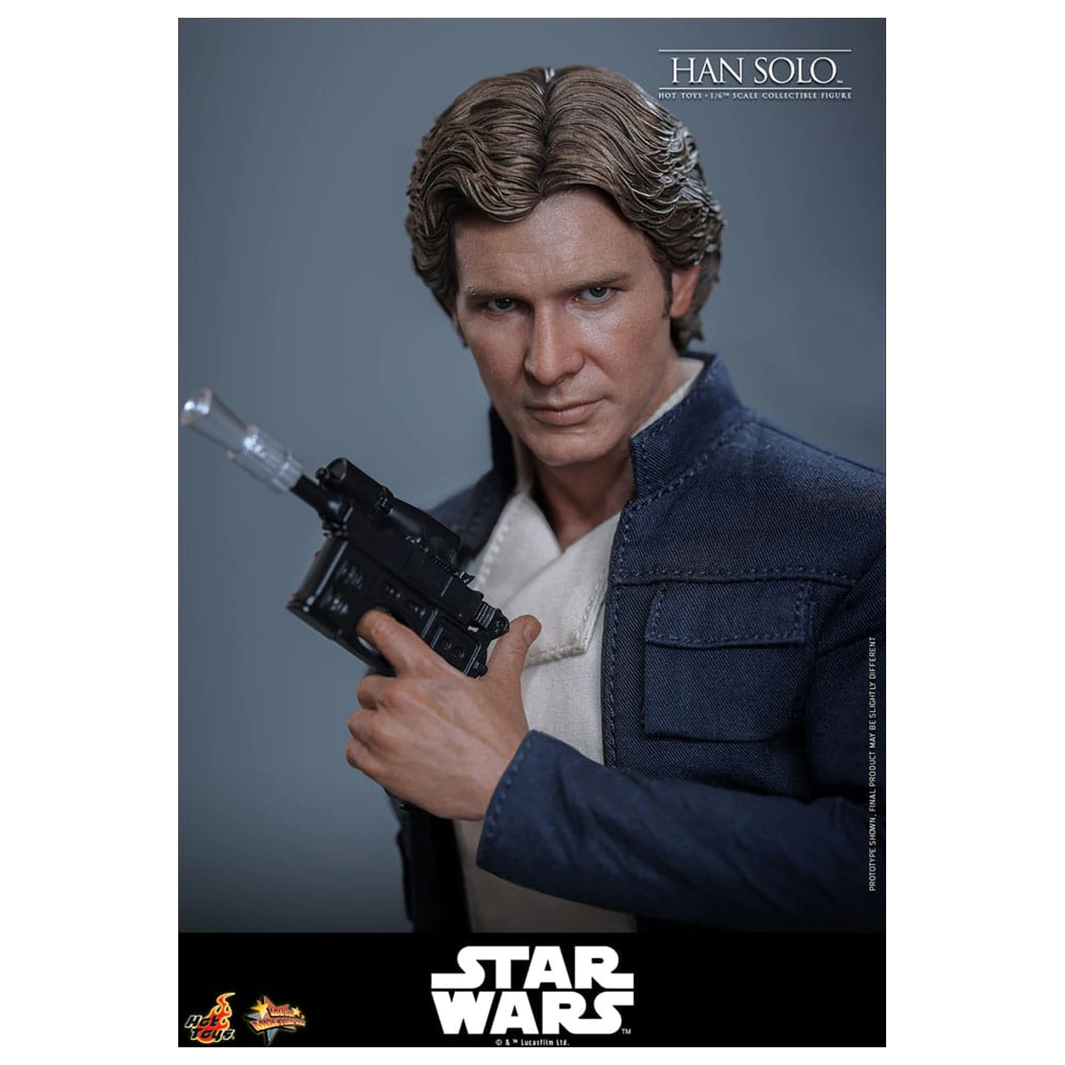 Star Wars Episode V Movie Masterpiece akčná figúrka 1/6 Han Solo 31 cm produktová fotografia