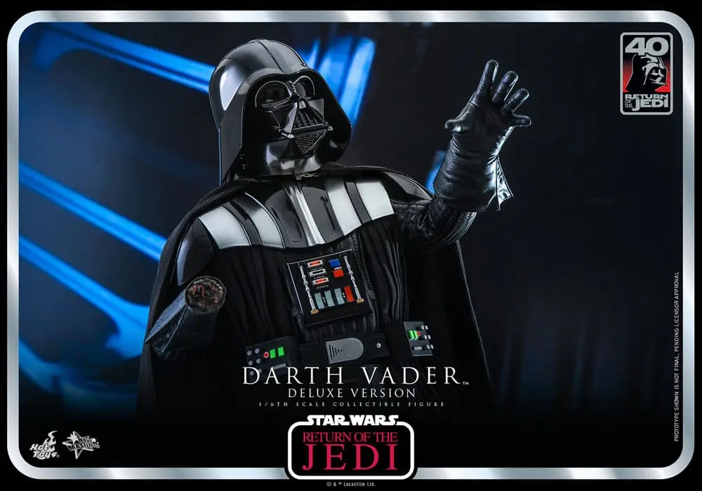 Star Wars: Epizóda VI 40. výročie akčná figúrka 1/6 Darth Vader Deluxe verzia 35 cm produktová fotografia