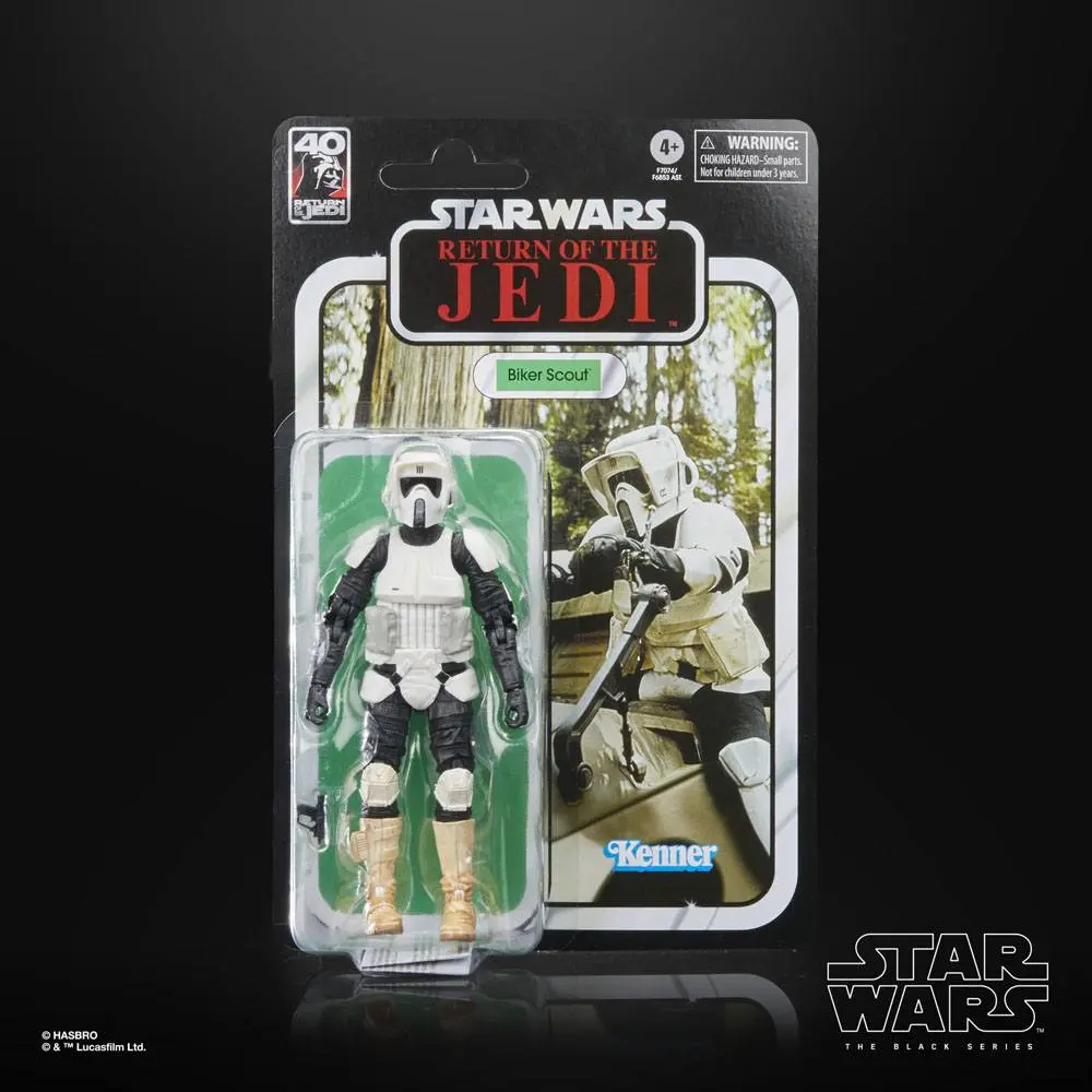 Star Wars Episode VI 40. výročie Black Series Akčná figúrka Biker Scout 15 cm termékfotó