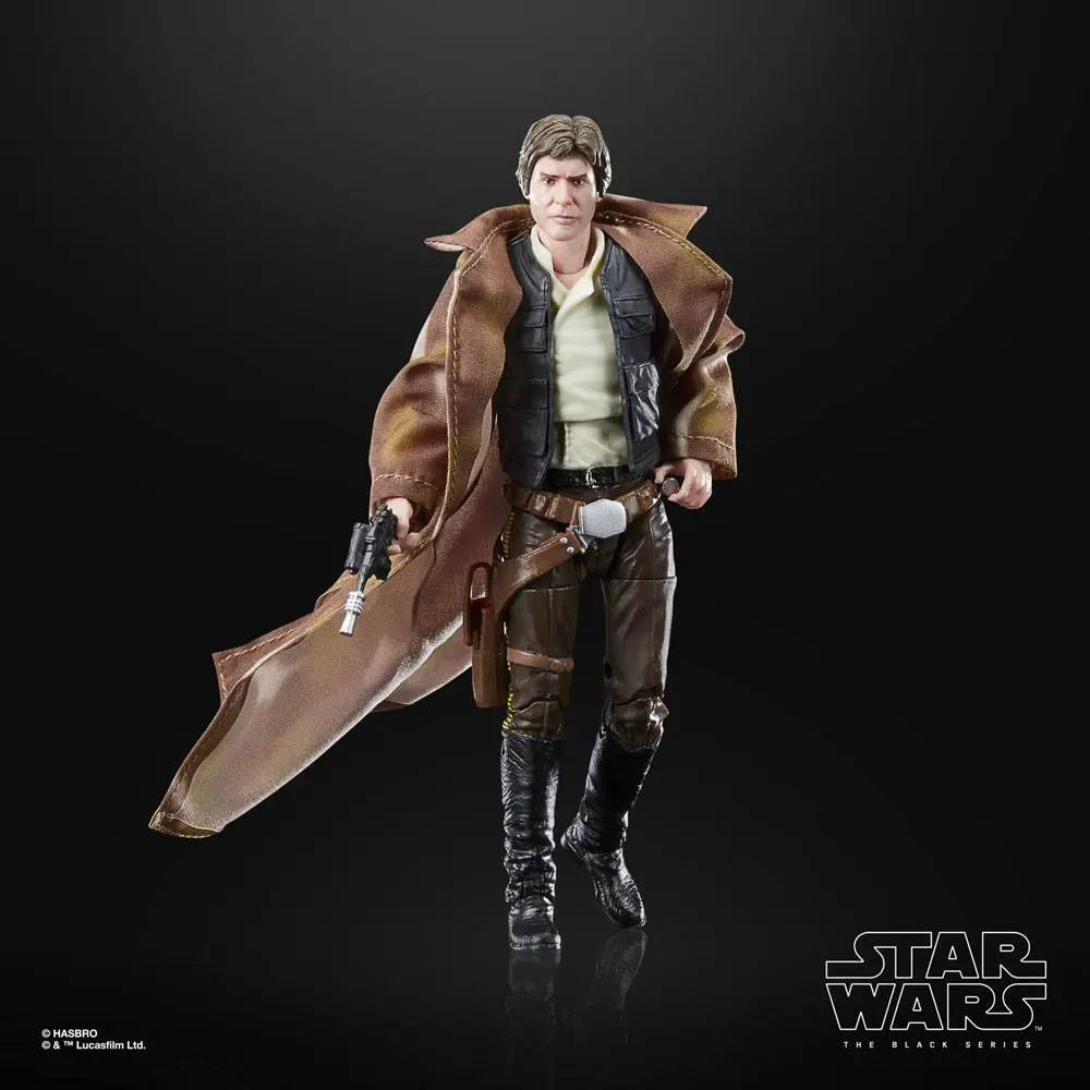 Star Wars Episode VI 40th Anniversary Black Series Akčná figúrka Han Solo (Endor) 15 cm termékfotó