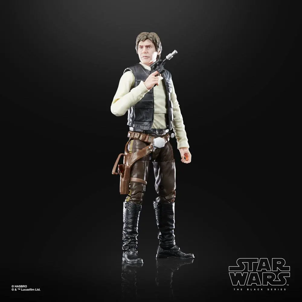 Star Wars Episode VI 40th Anniversary Black Series Akčná figúrka Han Solo (Endor) 15 cm termékfotó