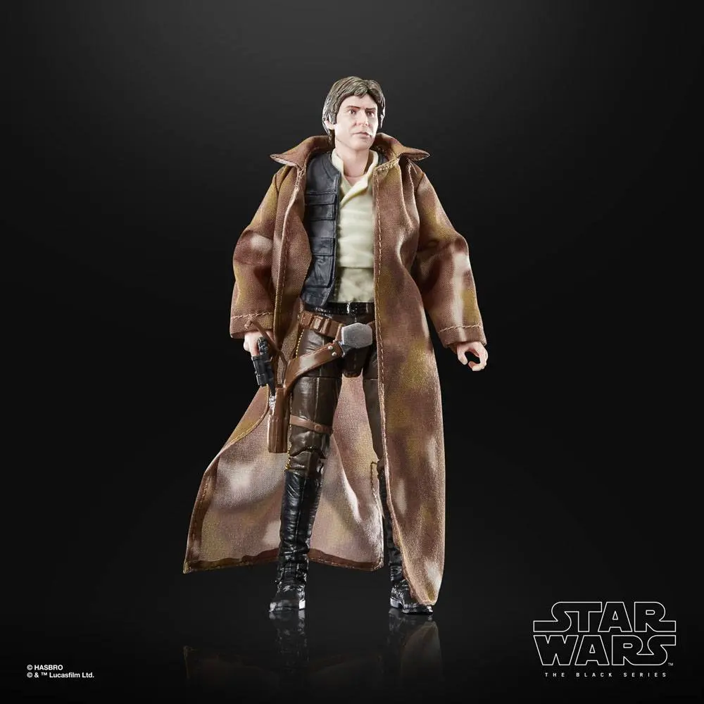 Star Wars Episode VI 40th Anniversary Black Series Akčná figúrka Han Solo (Endor) 15 cm termékfotó