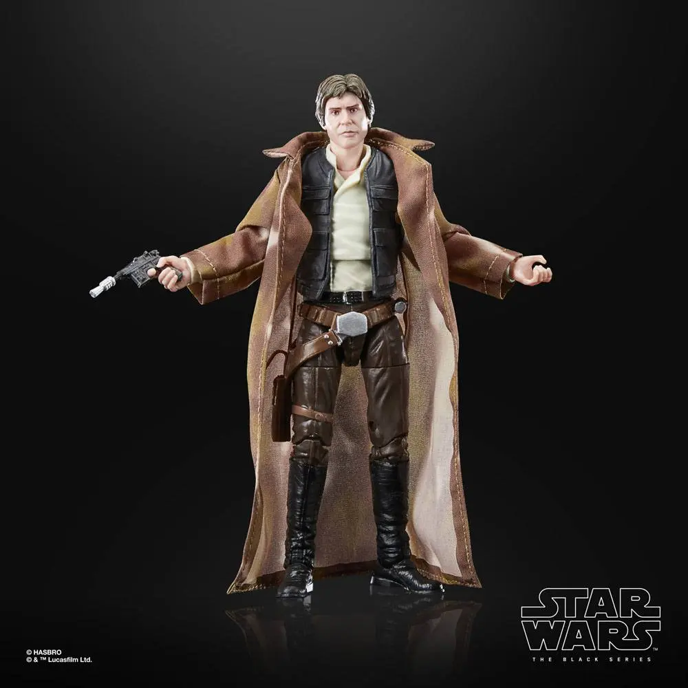 Star Wars Episode VI 40th Anniversary Black Series Akčná figúrka Han Solo (Endor) 15 cm termékfotó