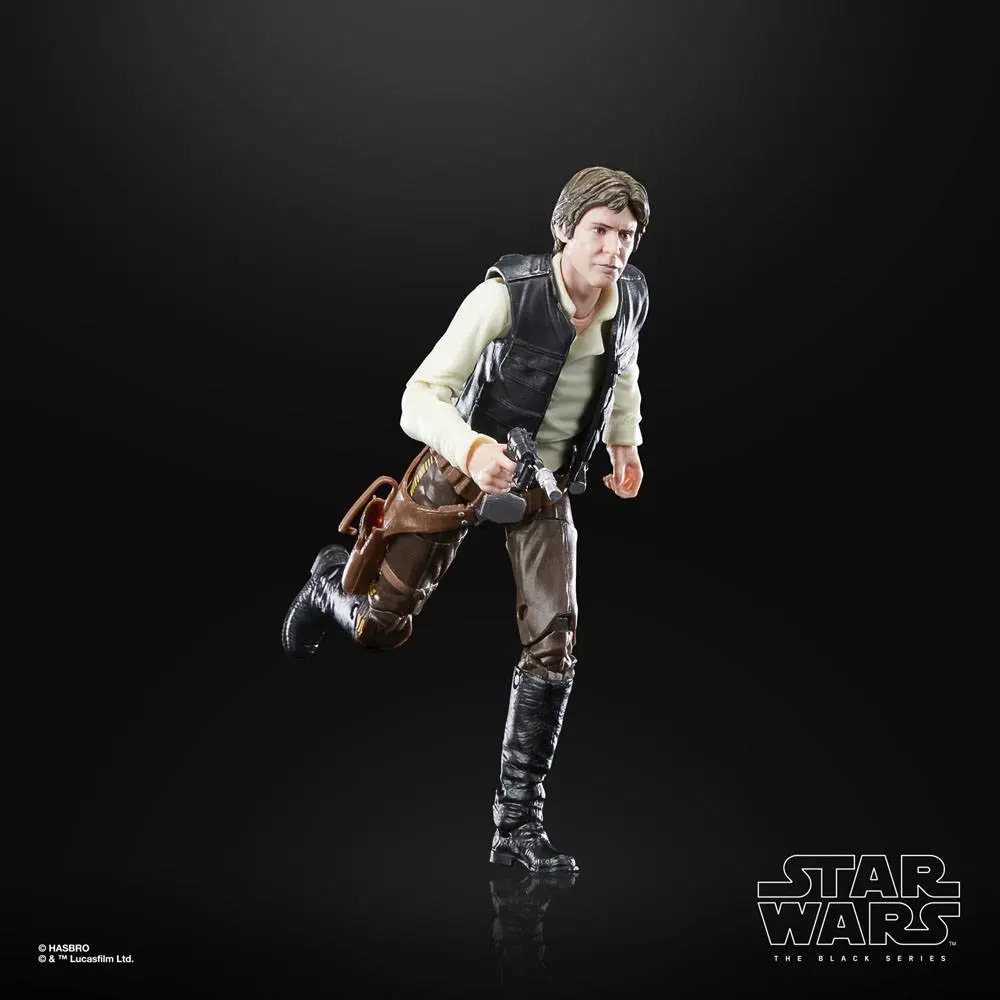 Star Wars Episode VI 40th Anniversary Black Series Akčná figúrka Han Solo (Endor) 15 cm termékfotó