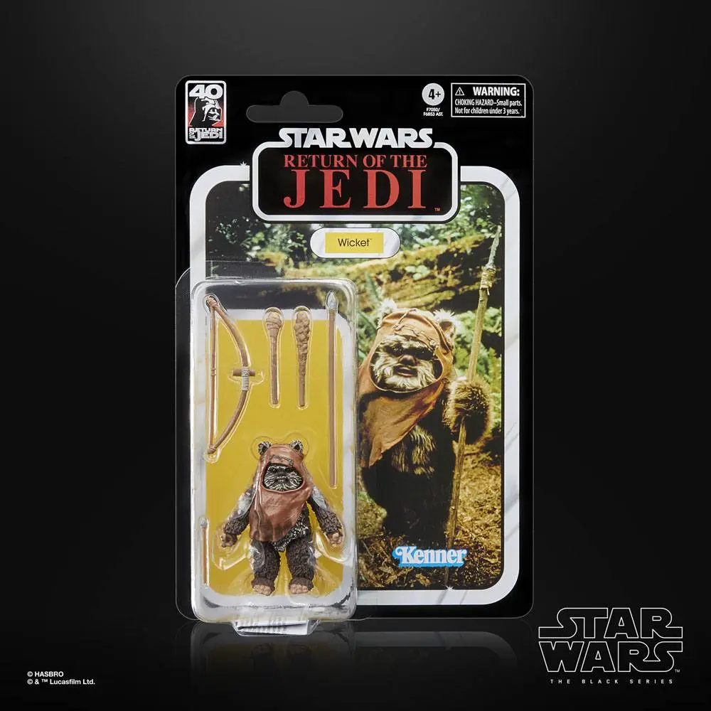 Star Wars Epizóda VI 40. výročie Black Series akčná figúrka Wicket 15 cm termékfotó