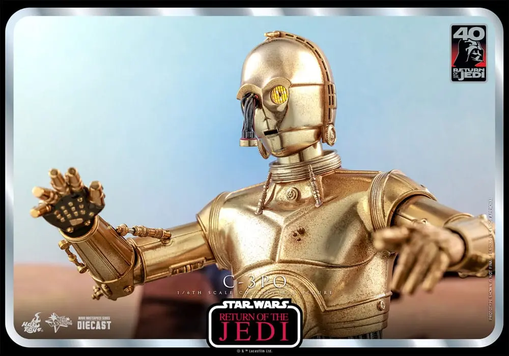 Star Wars: Episode VI 40th Anniversary Akčná Figúrka 1/6 C-3PO 29 cm produktová fotografia